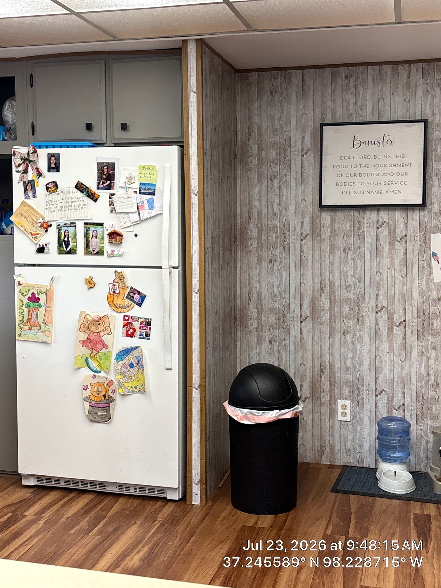 Kitchen Cabinet Installation and Flooring Update in Attica, Kansas by CompanyCam Sales Demo