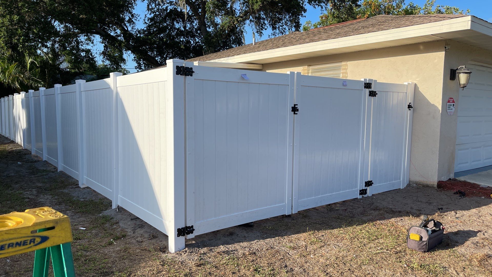 Venice, Florida  6 ft. White Vinyl Privacy Fence by Asap fence and gates, LLC