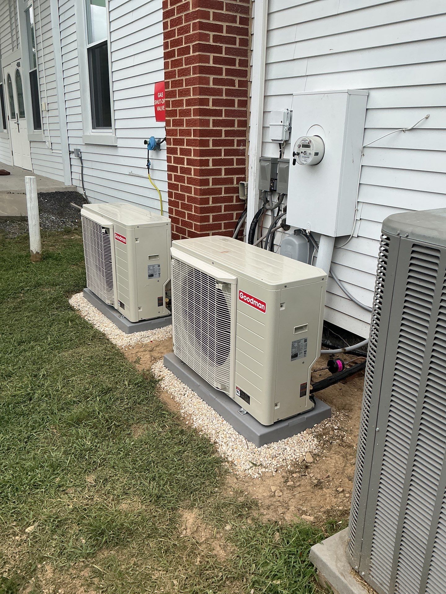 3 system install for church by Elemental Heating and air conditioning LLC