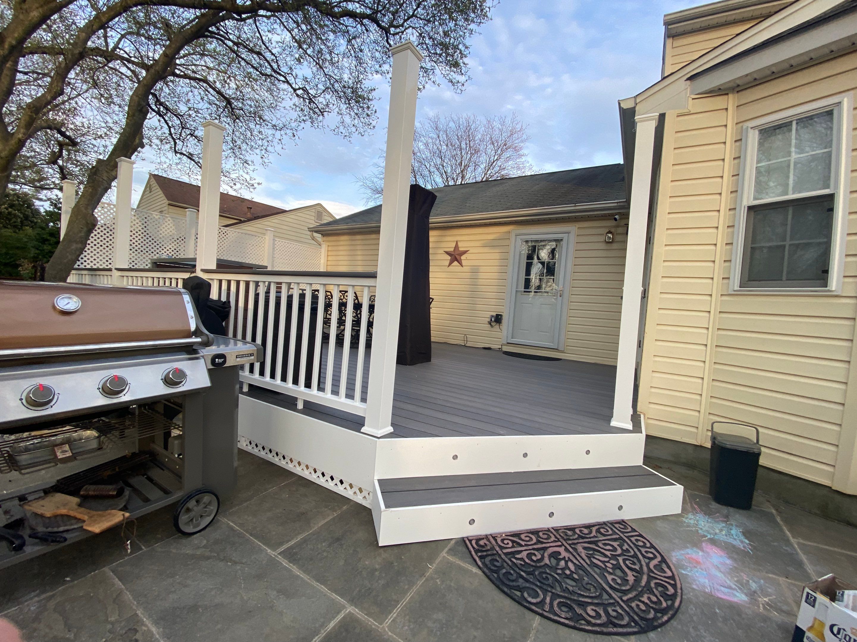 Deck Transformation using Azek by The Smet Companies, LLC