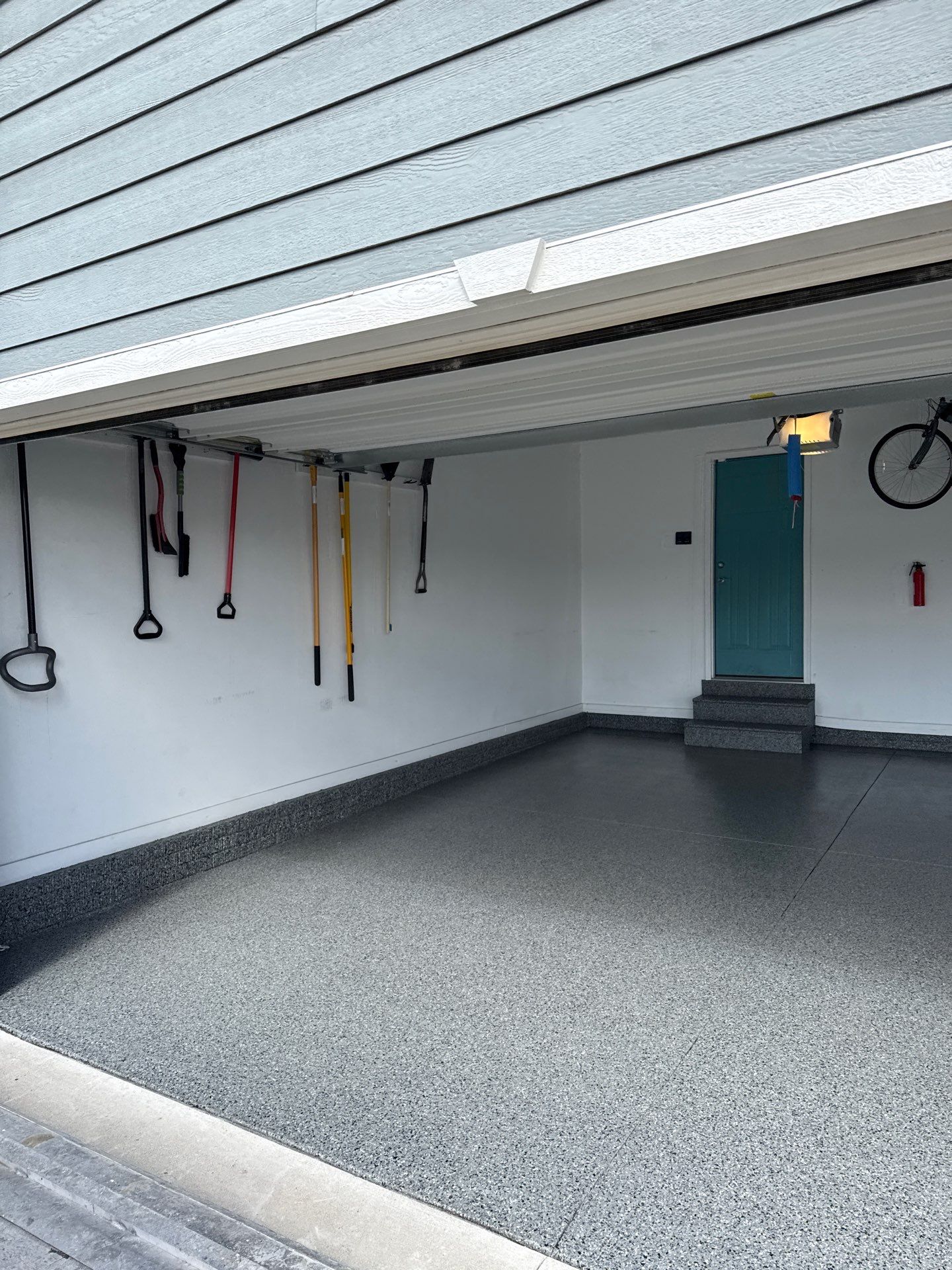 Epoxy Floor Coating Before Graduation Season!  by Revival Concrete Coatings