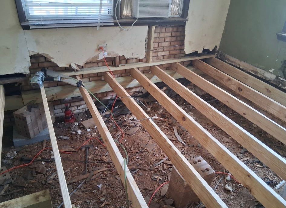 Replace Home floor and foundation rotted out - Crocket Texas by Harden Enterprise Services LLC