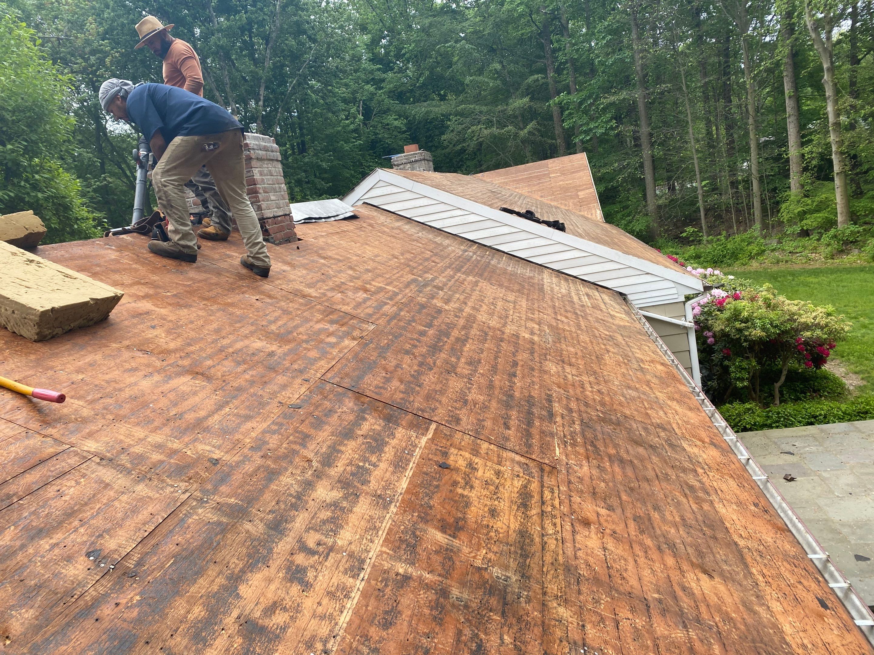 Commercial Roofing Installation using Owens Corning Duration Driftwood by A Plus Exterior