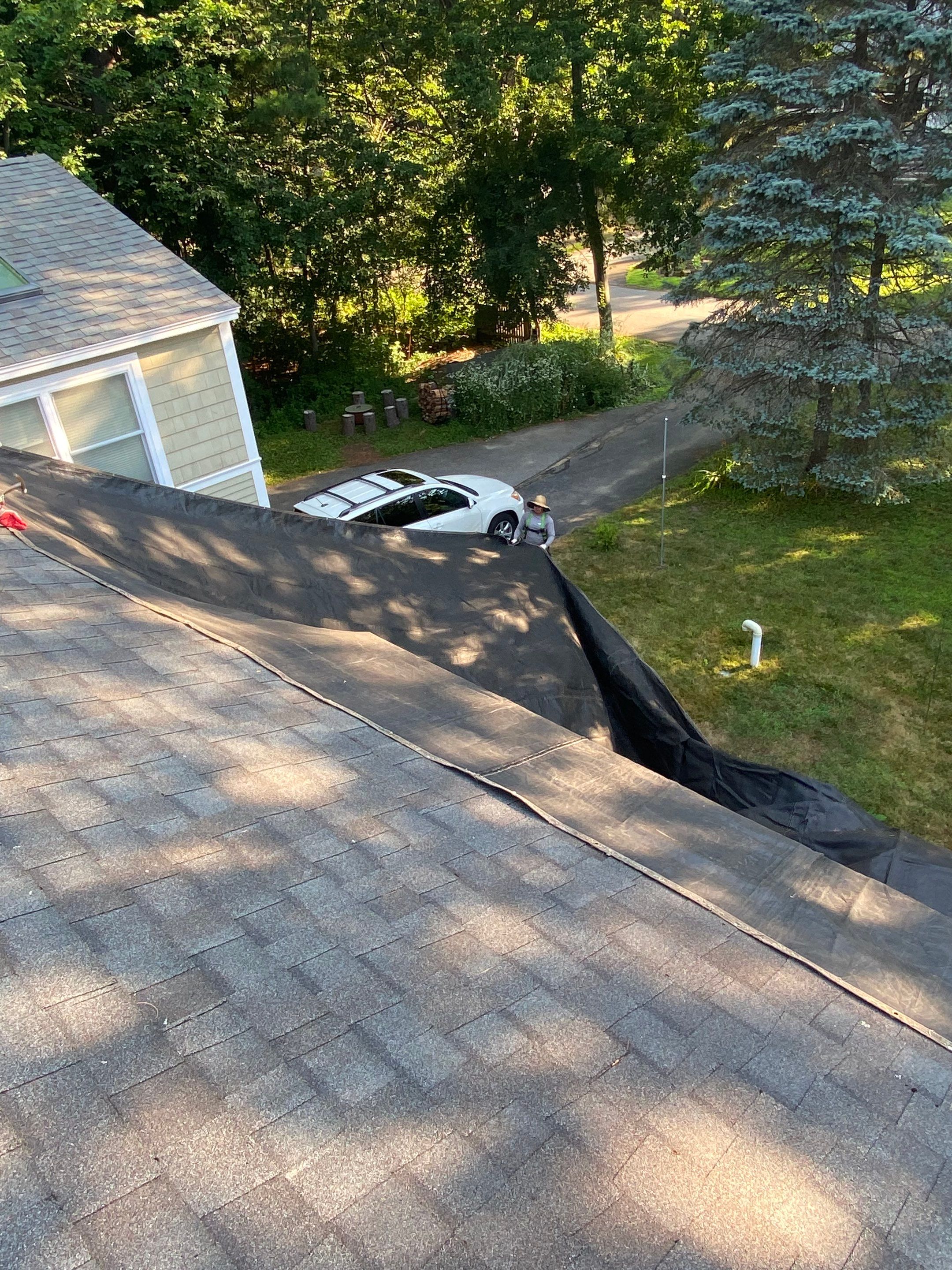 Residential Roofing Installation using Owens Corning TruDefinition by Sensible Home Solutions