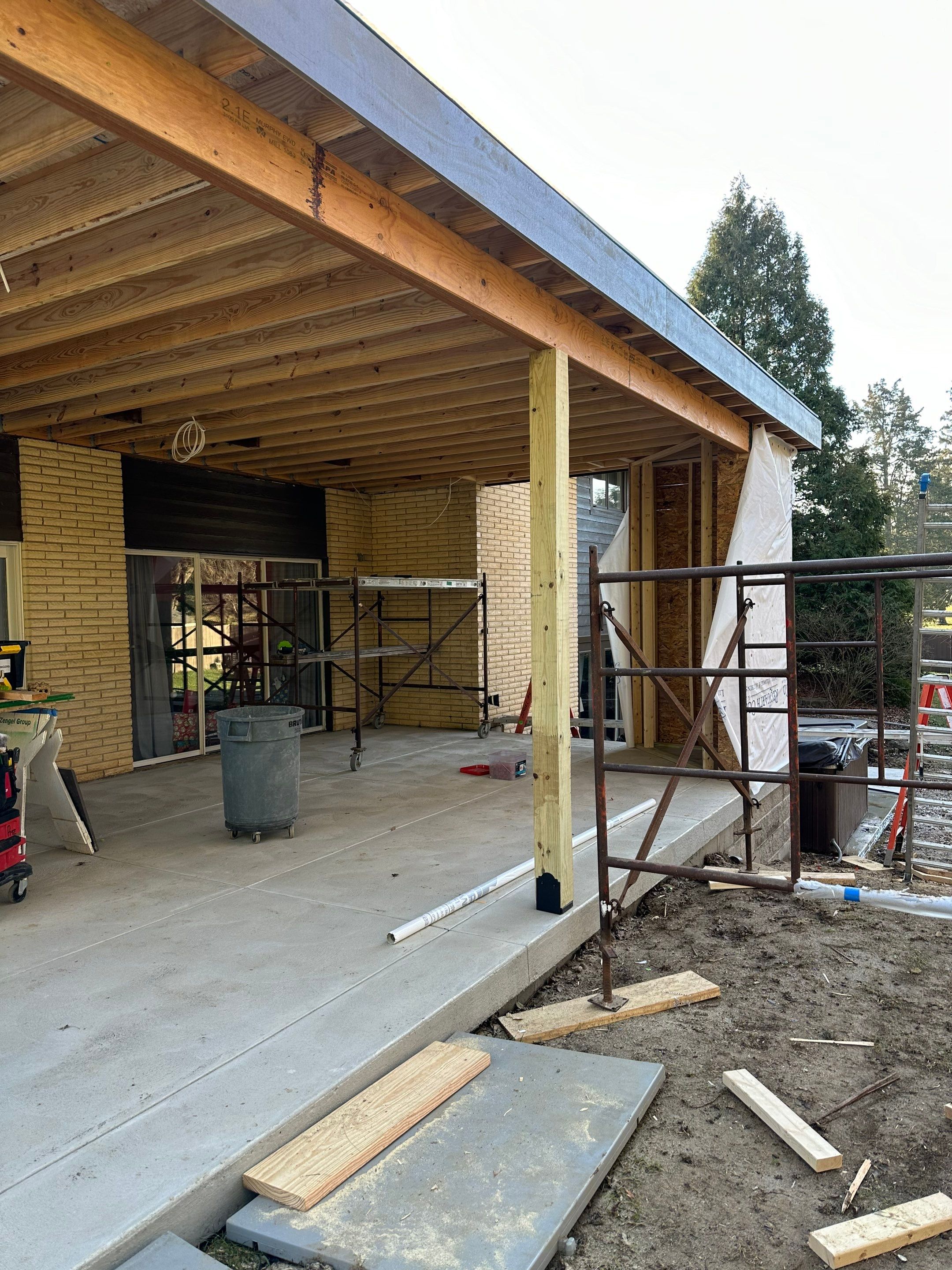 Centerville Covered Patio by Zengel Group