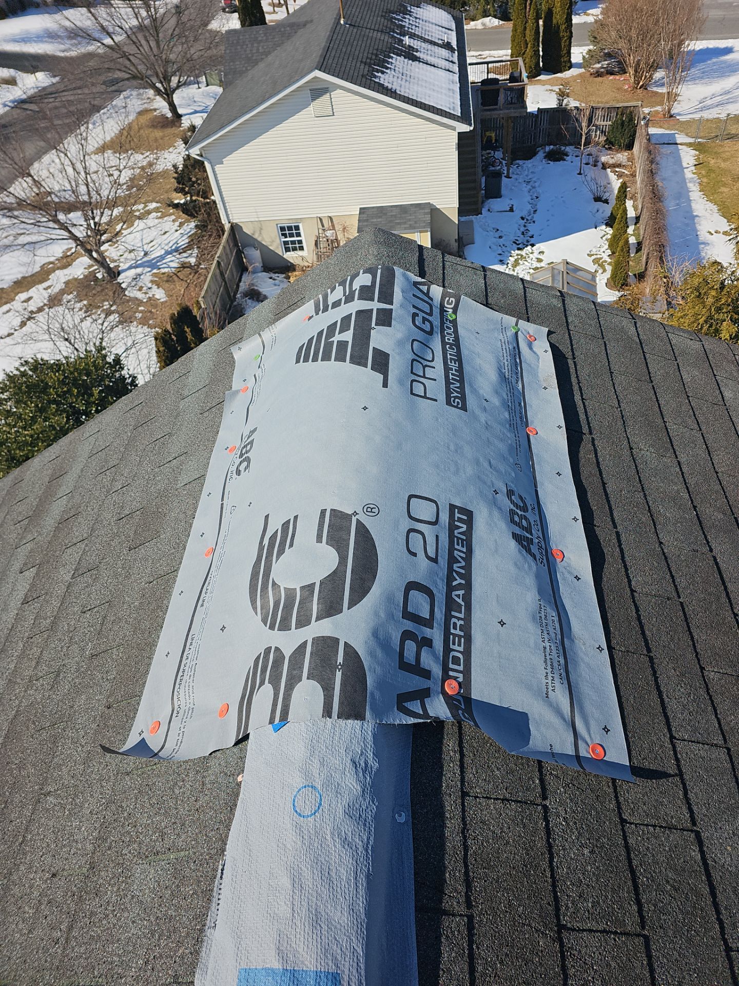Roof Replacement - Charcoal Black by Winchester Roofing