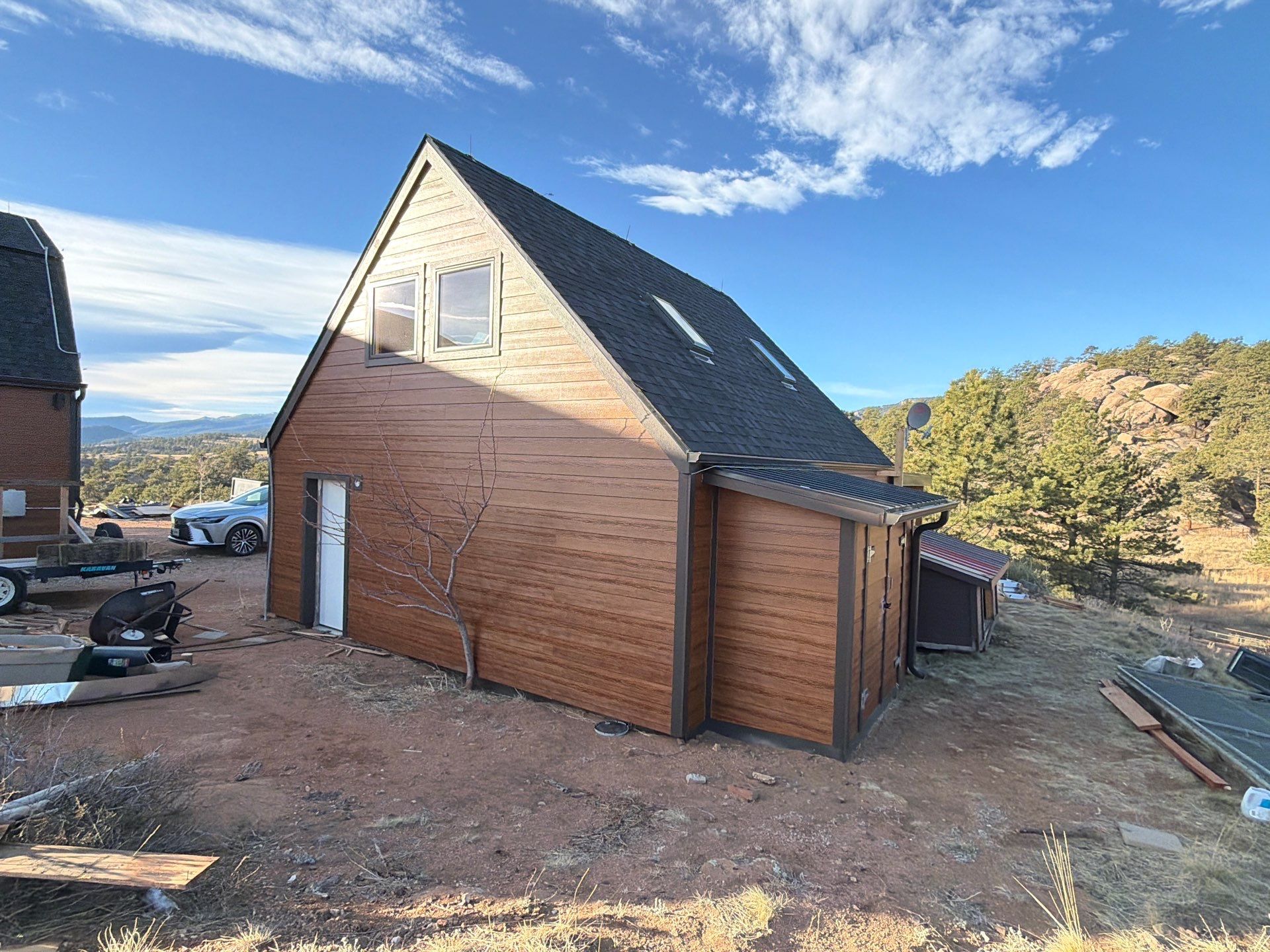 Project in Lyons by Ideal Siding Boulder