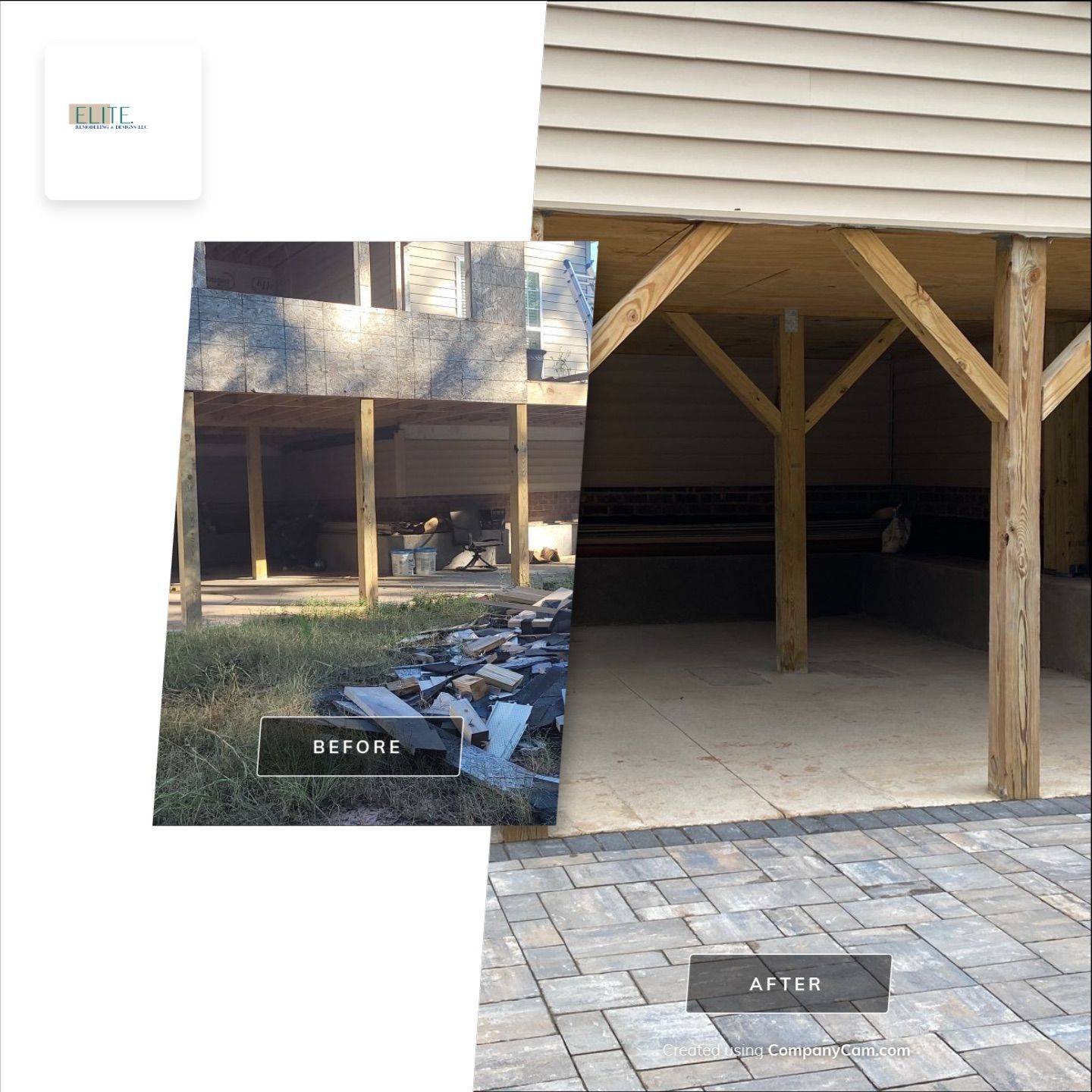 Project in Morrisville by Elite Remodeling and Design LLC