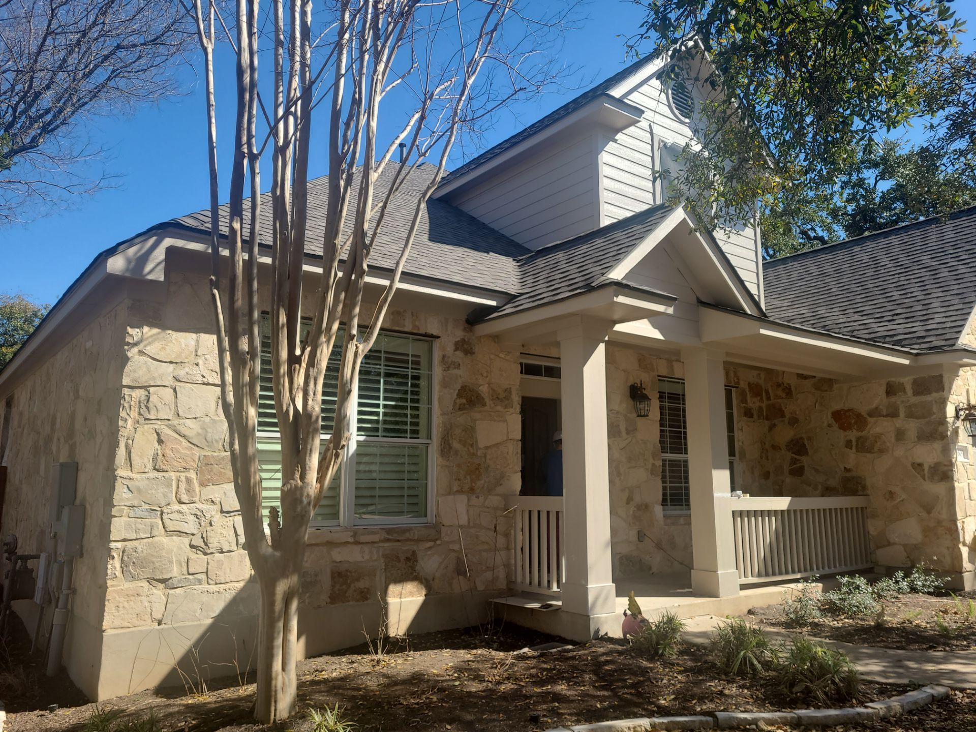 Full Exterior Freshen-Up by Oakwood Roofing and Construction, LLC