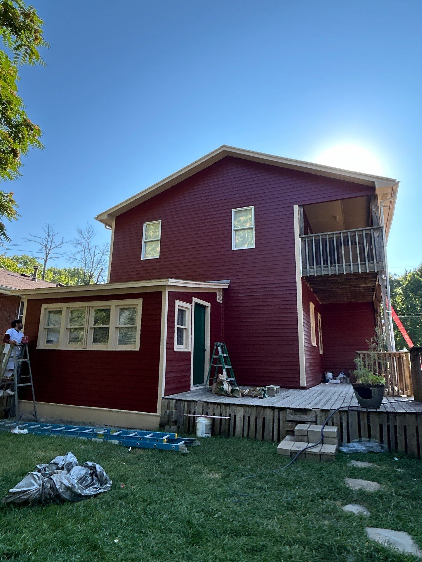 Historic Home Exterior Repair and Painting by Kevin Turner Painting