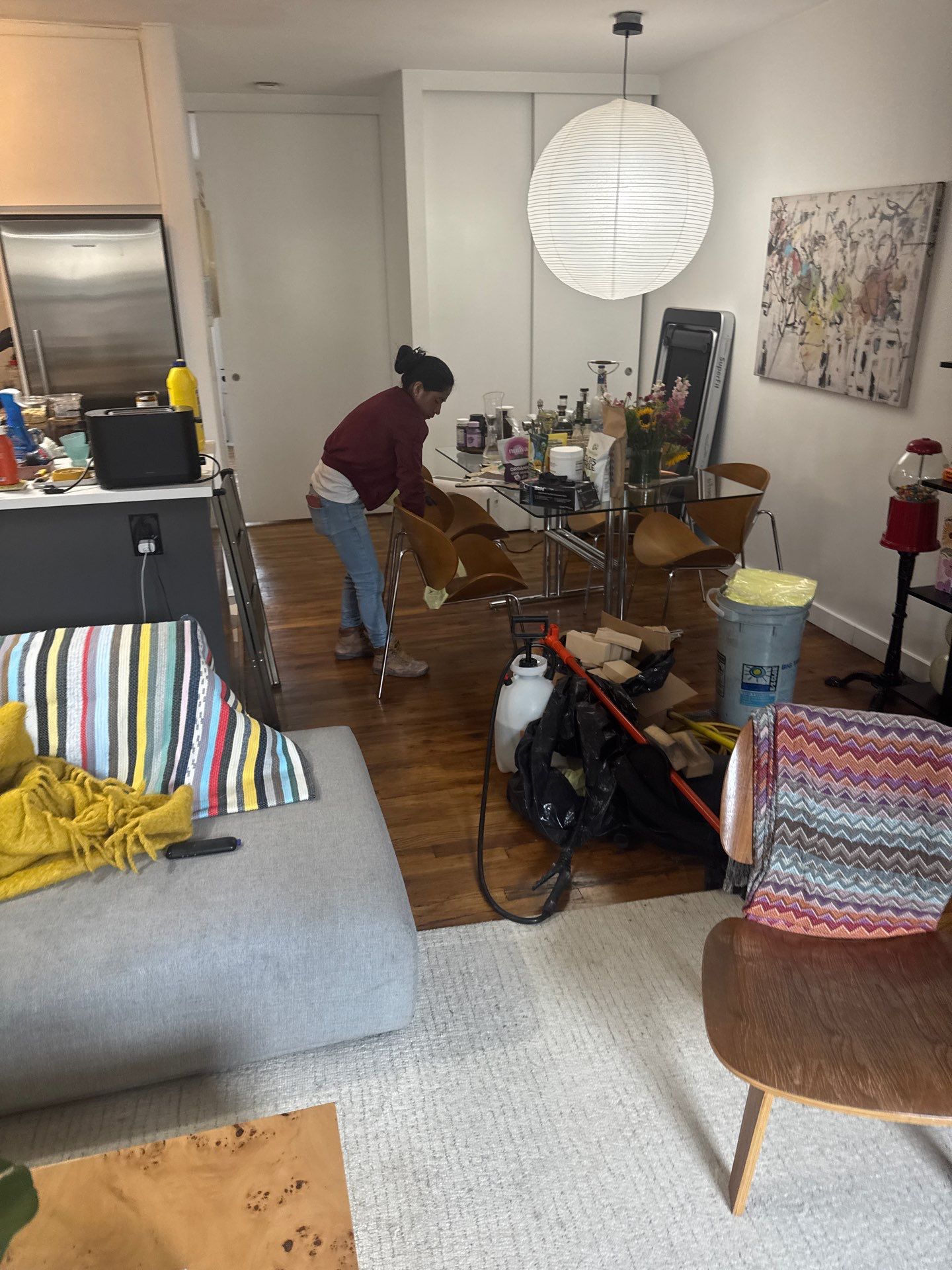 Fire Damage Restoration and Ceiling Repair in Brooklyn Apartment by Newhouse Restoration