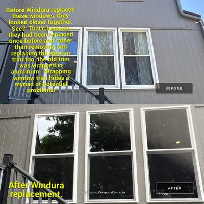 Wrapped Window Trim - YUCK!