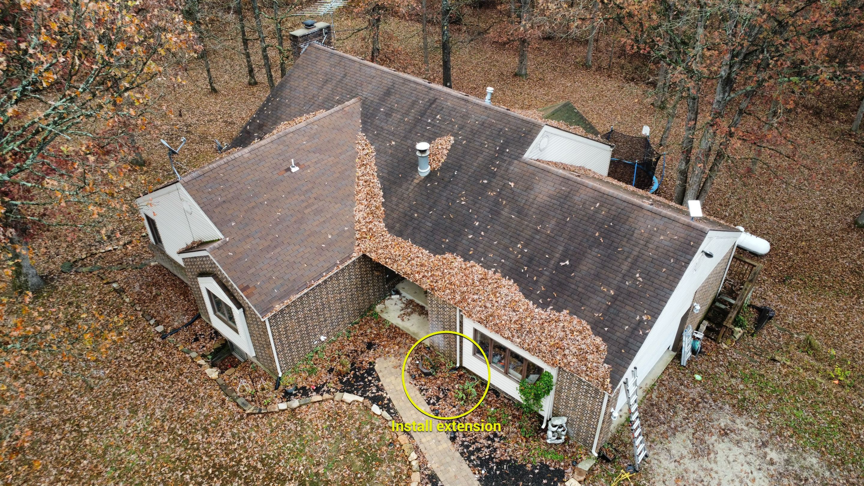 Residential Roof + Gutters & Downspouts & Gutter Guards Install by Titan Commercial & Residential Roofing 