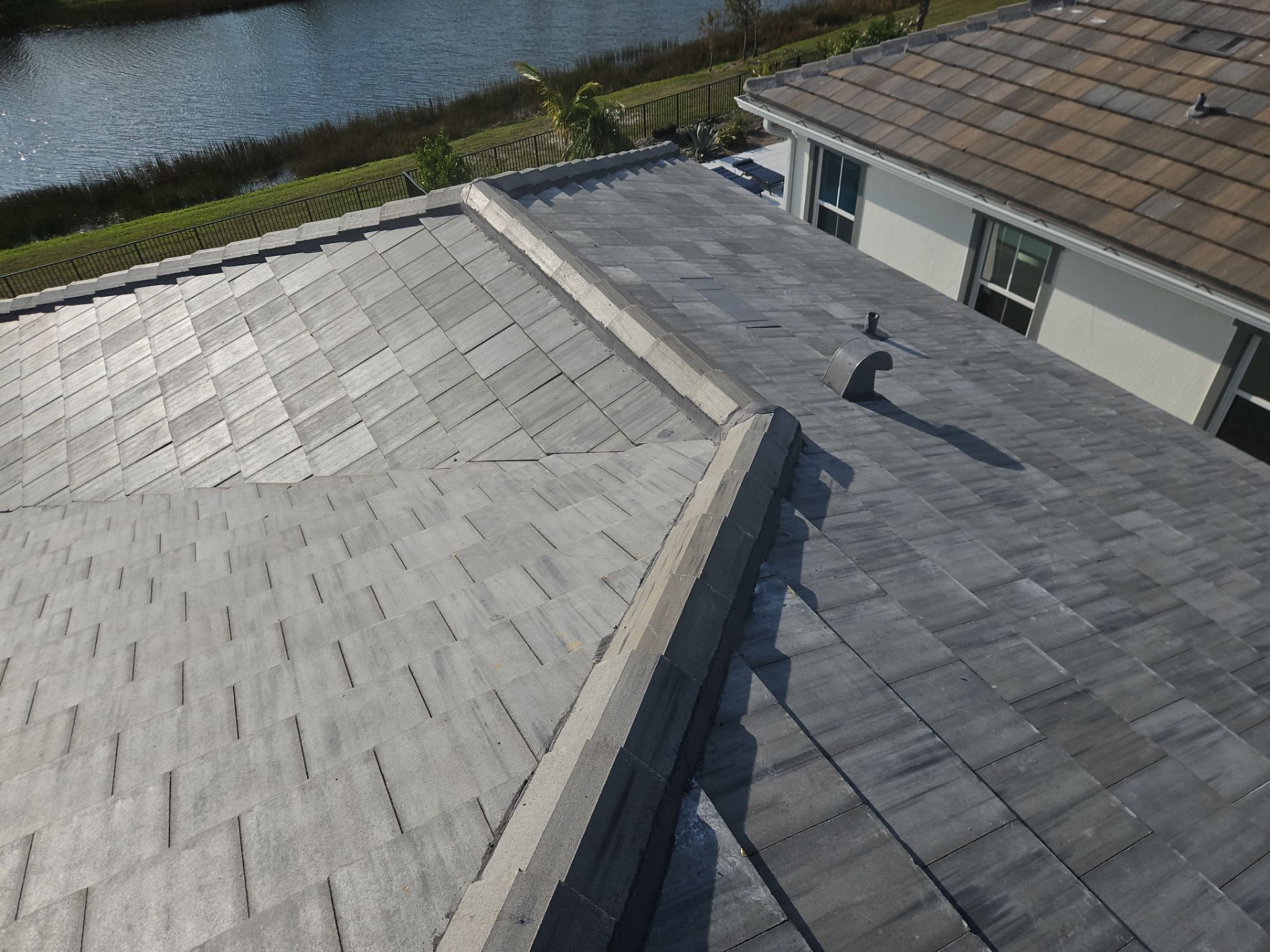 Residential Roofing Installation using Eagle Roofing Tile by BLUES BROTHERS ROOFING