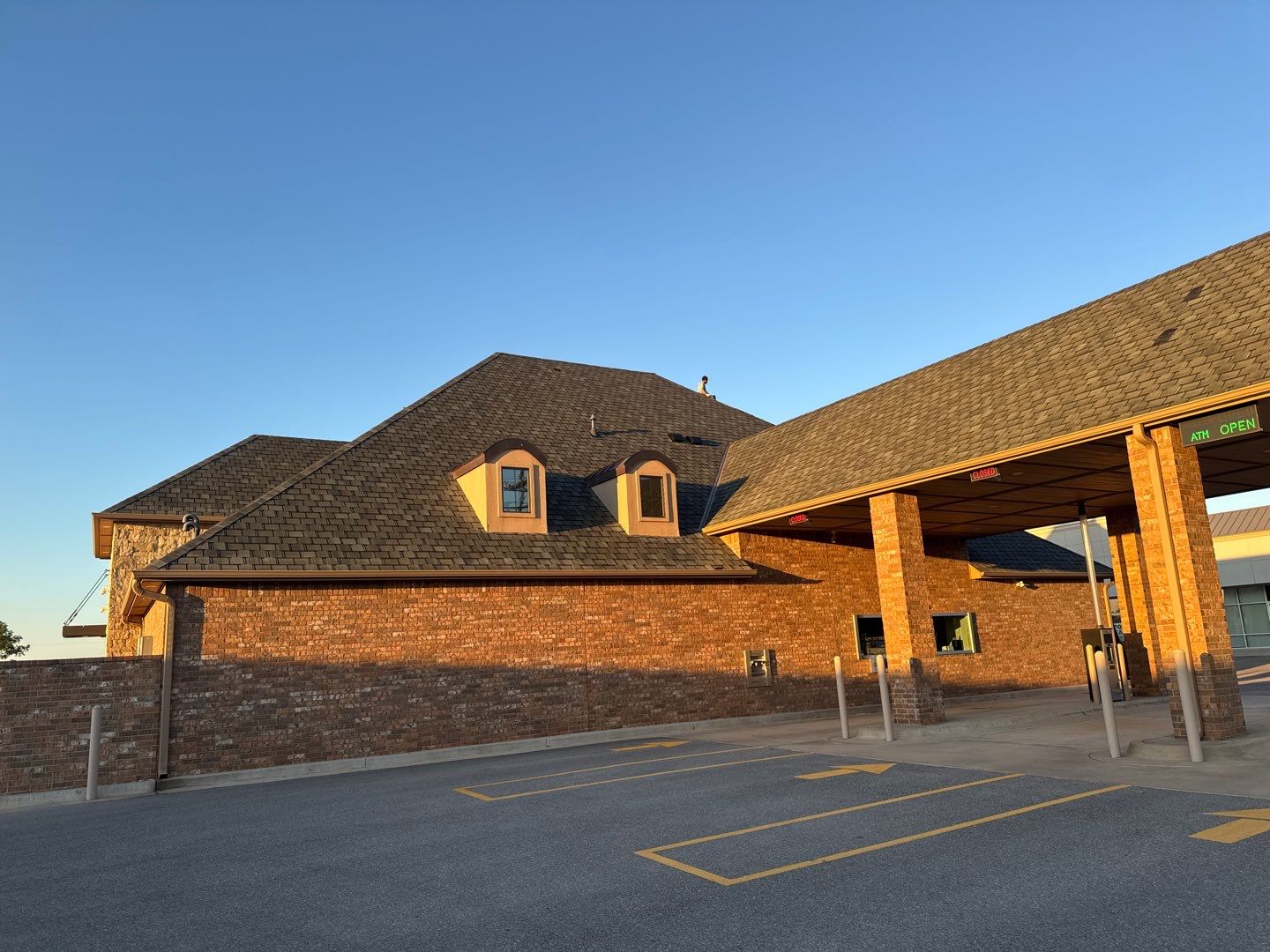 Bank Reroof by Castillo Roofing