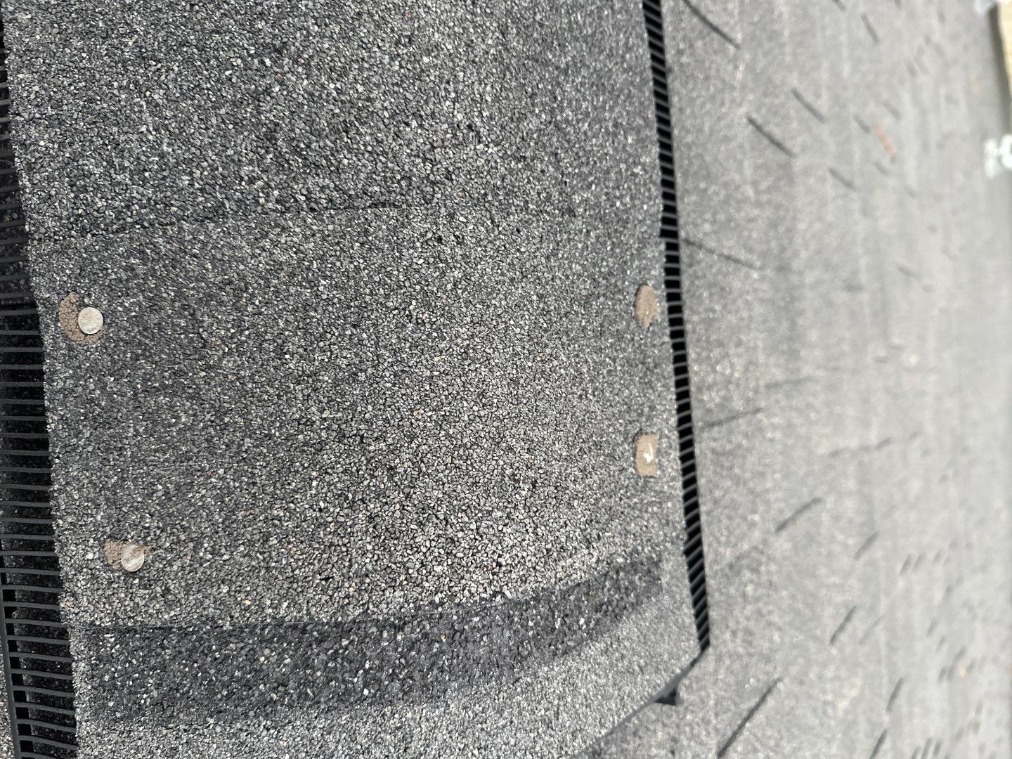Hail Damage using Owen's Corning Duration (Lifetime) Shingles by Roof Repair Company