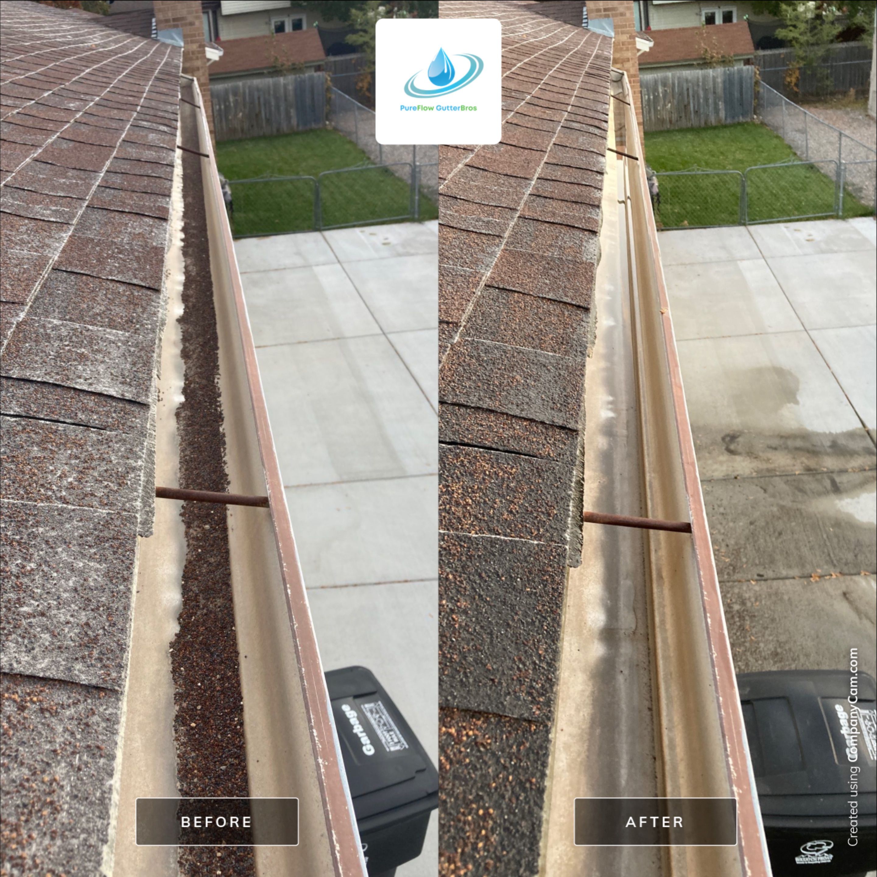 Project in Cottonwood Heights by PureFlow GutterBros