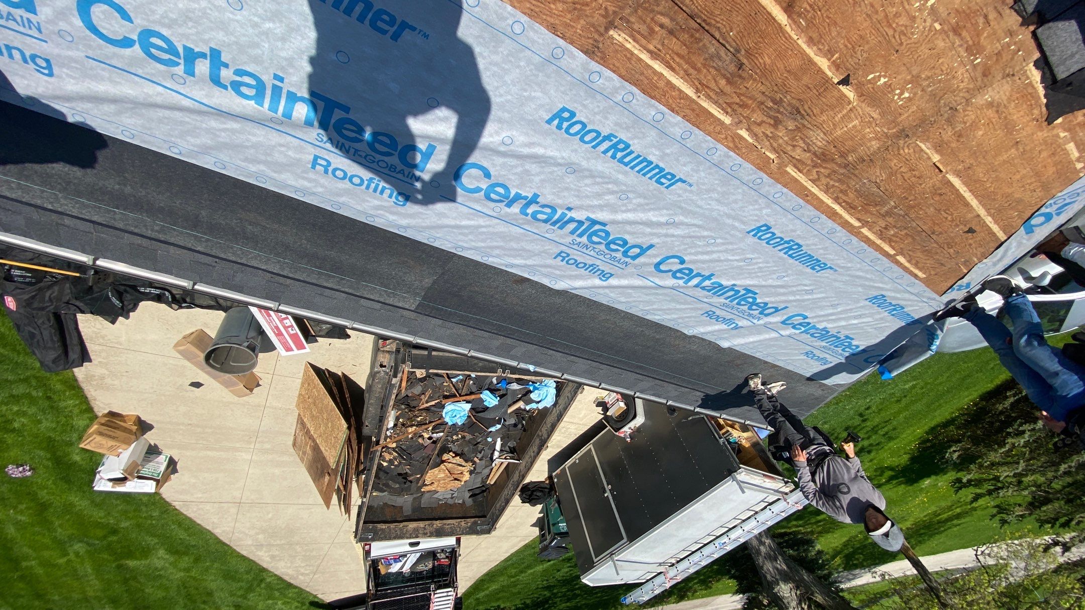 Roof Replacement using CertainTeed Landmark by 180 Contractors