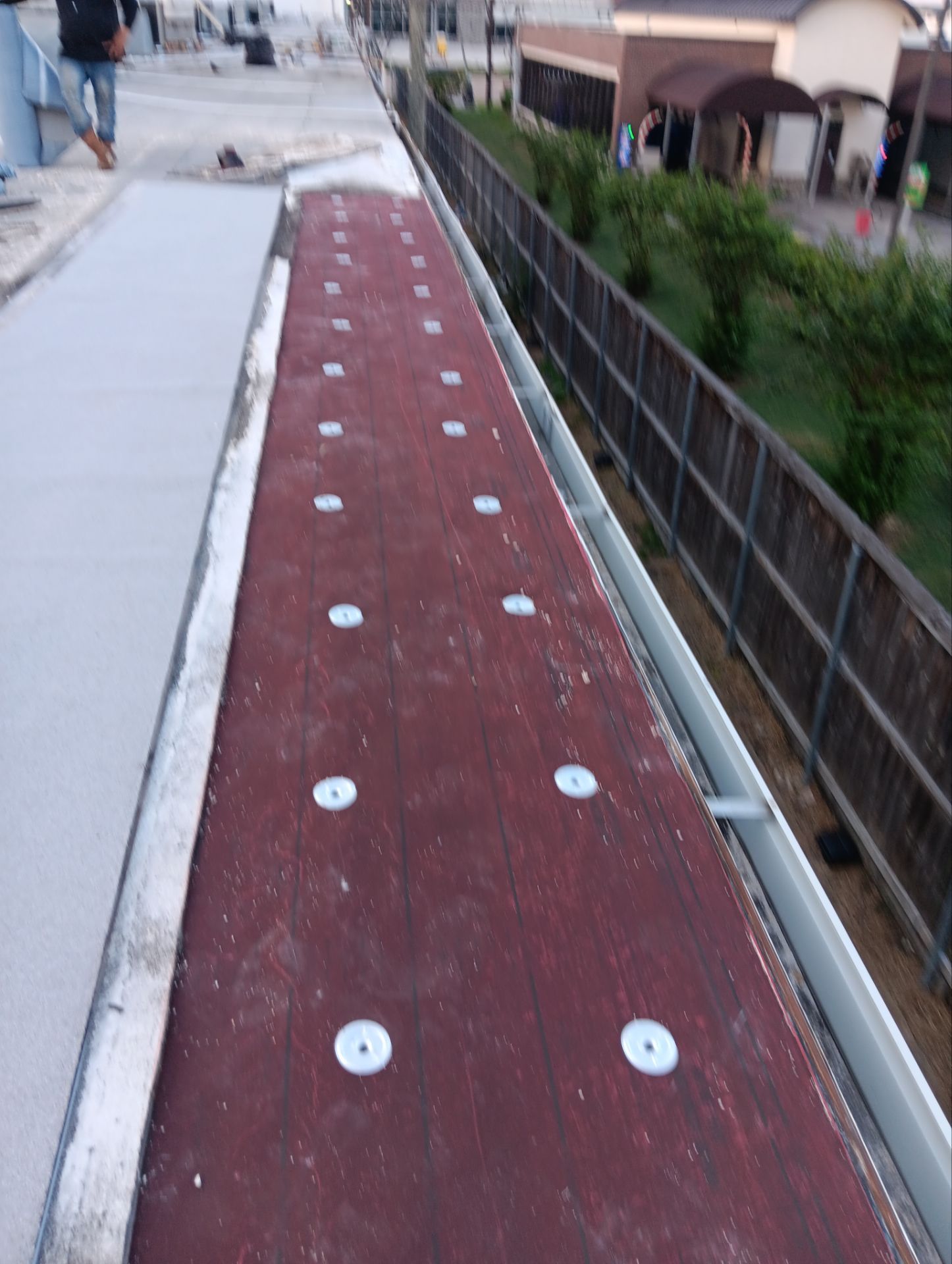Commercial Roofing Repair using Customer requested products by Roof Repair Company