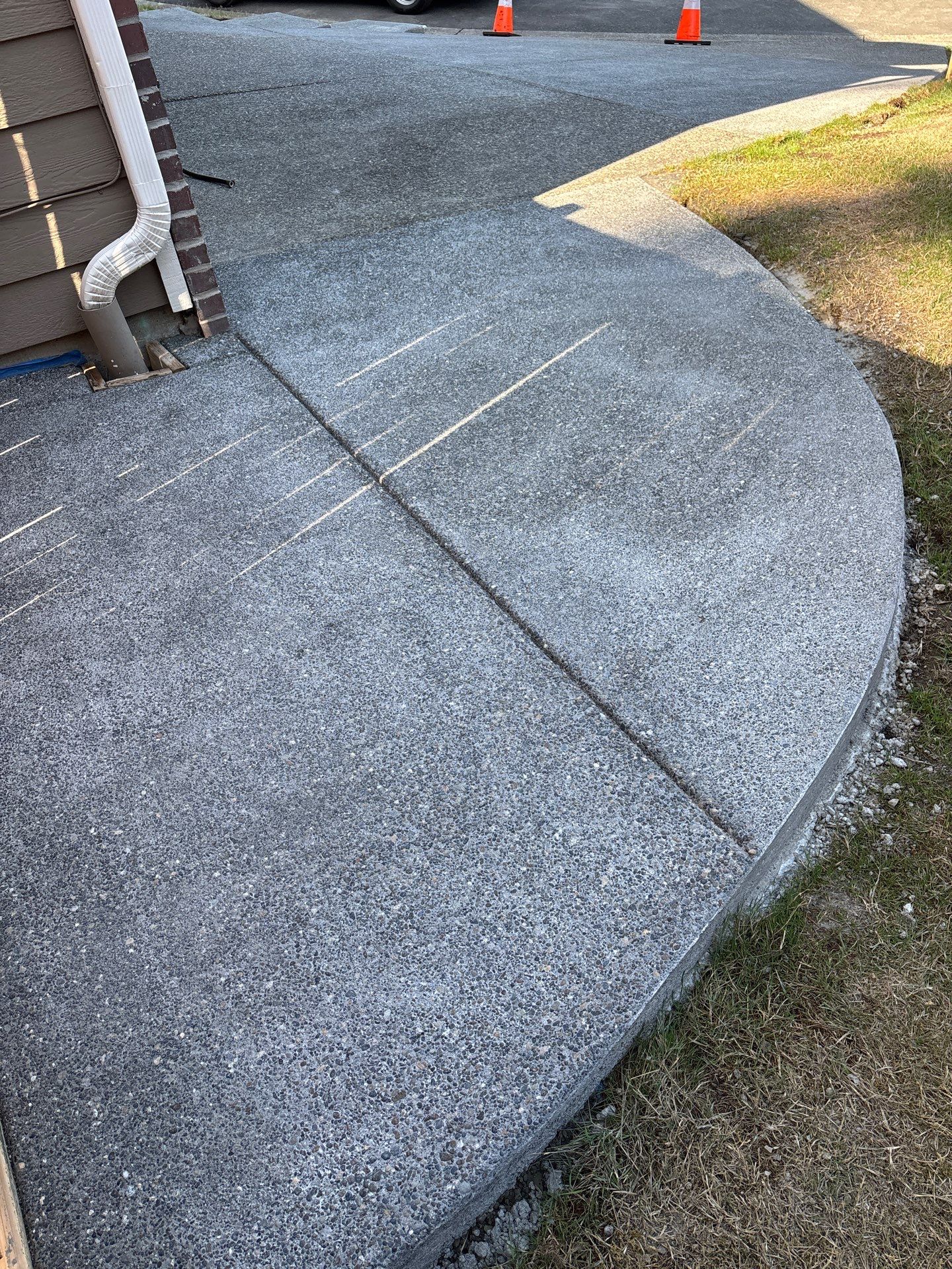 Concrete Driveway and Steps Renovation | Bothell  by Jireh Asphalt & Concrete Inc 
