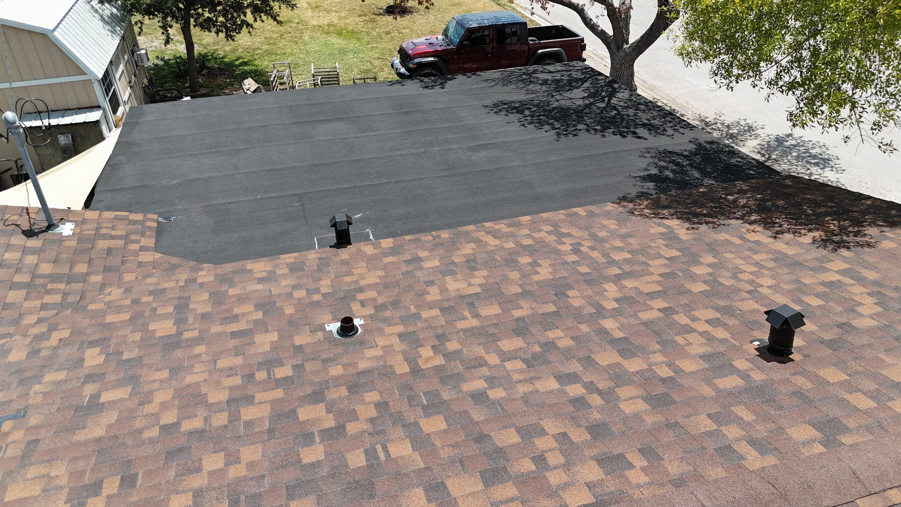 Brownwood TruDef Oakridge w/ Black Accents by PMG Home LLC