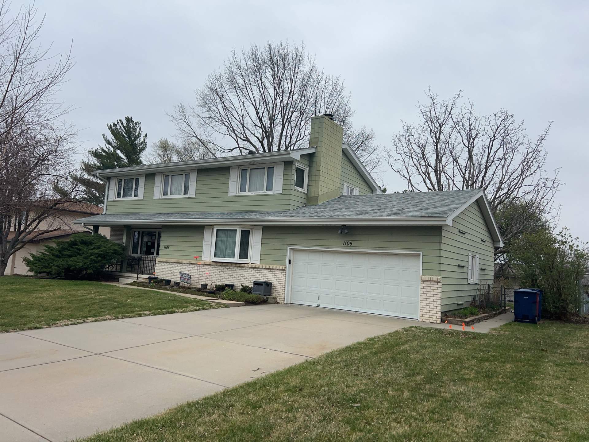 Full James Hardie Siding Replacement and Custom Exterior Paint in Papillion by Carps Complete Exteriors 