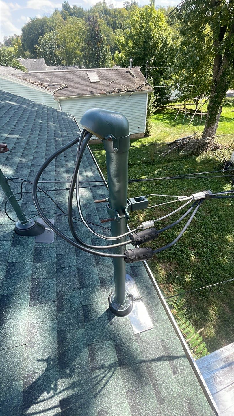 Residential Roofing Installation using GAF Timberline HDZ by Rainstoppers Roofing