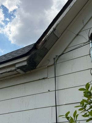 Exterior Soffit and Fascia Wood Replacement in Rutledge, Georgia