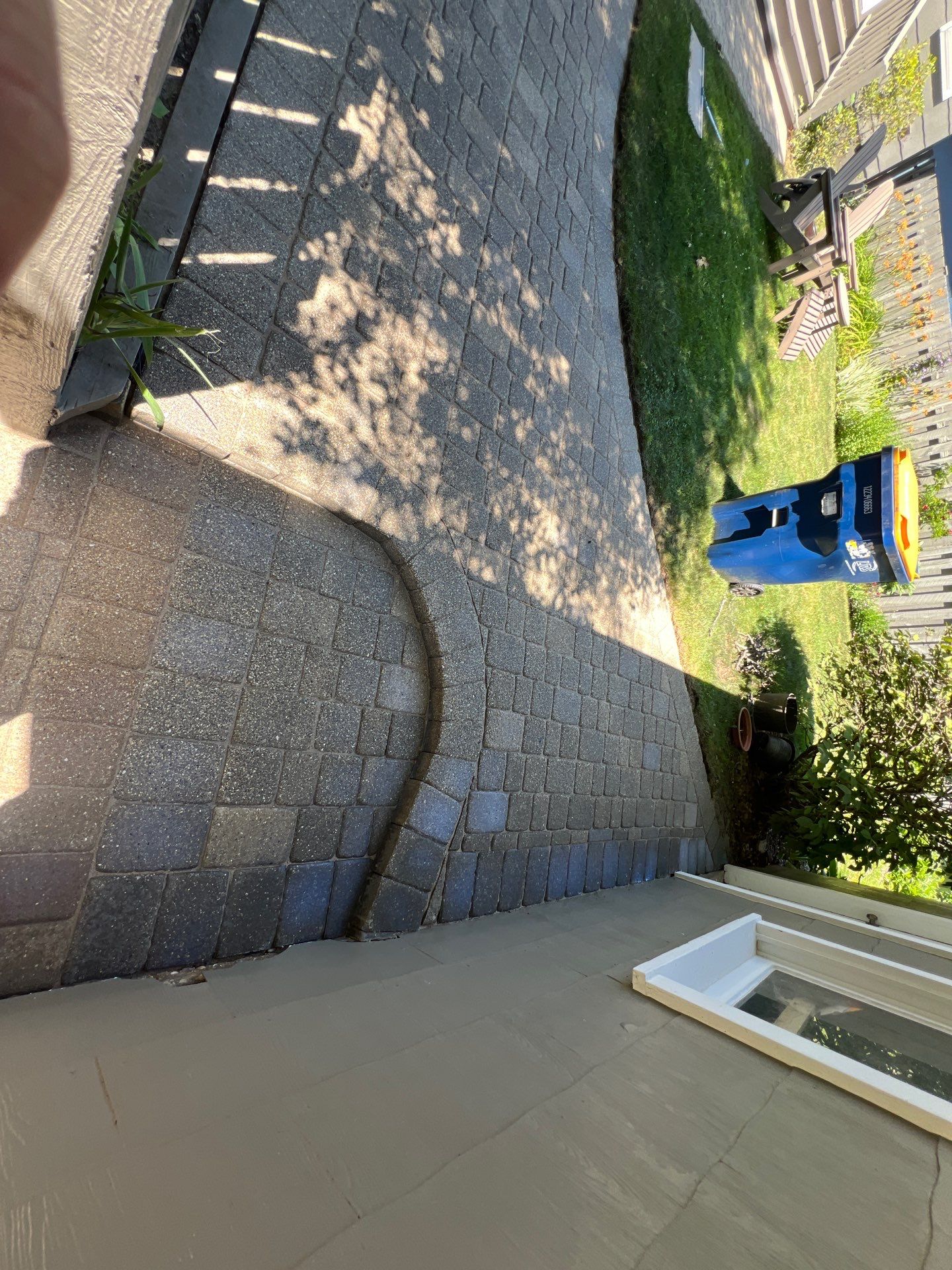 Brick paver cleaning and sealing by Northern Power Washing LLC.
