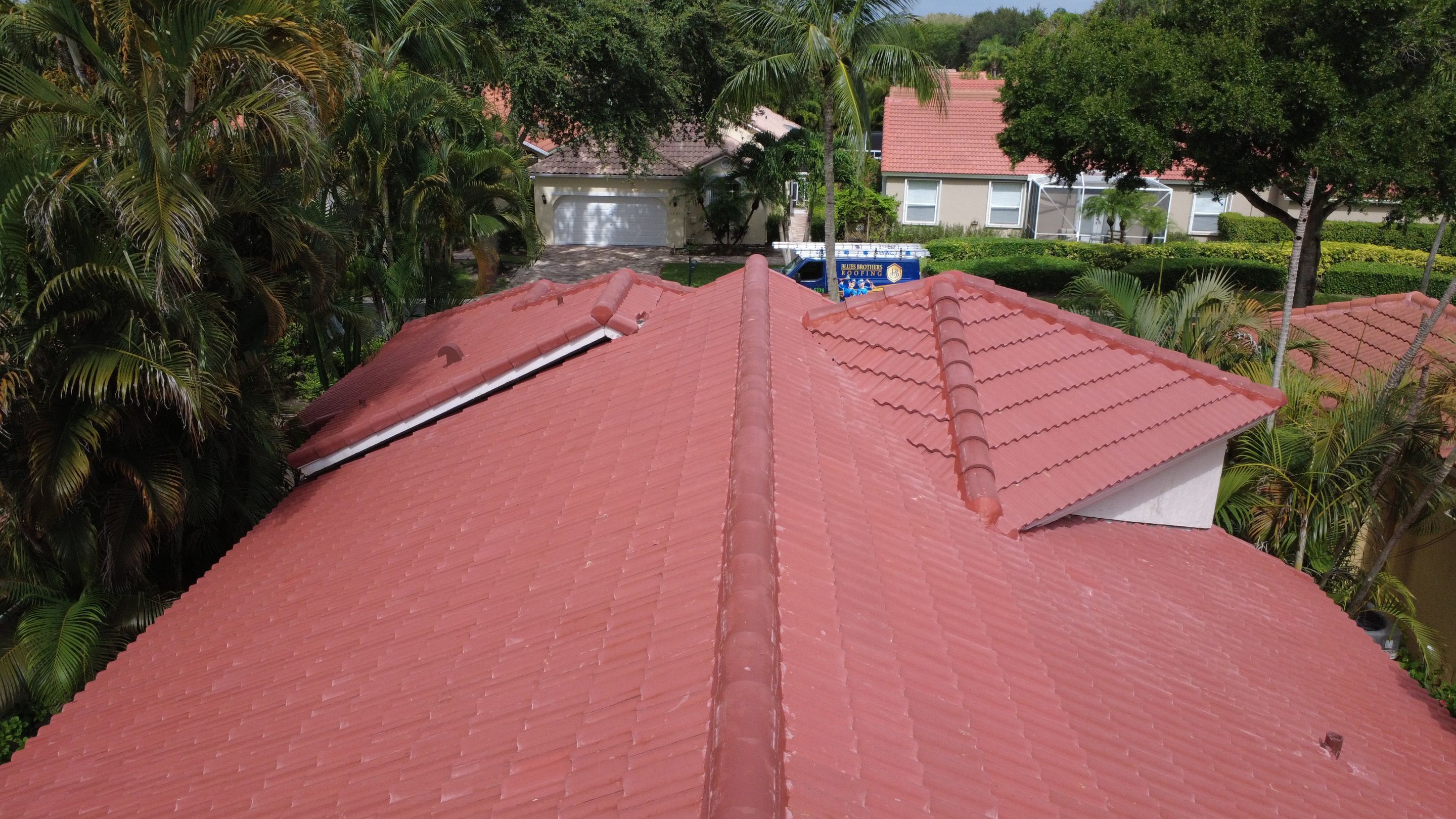Residential Roofing Installation using WestLake Roofing Tile by BLUES BROTHERS ROOFING