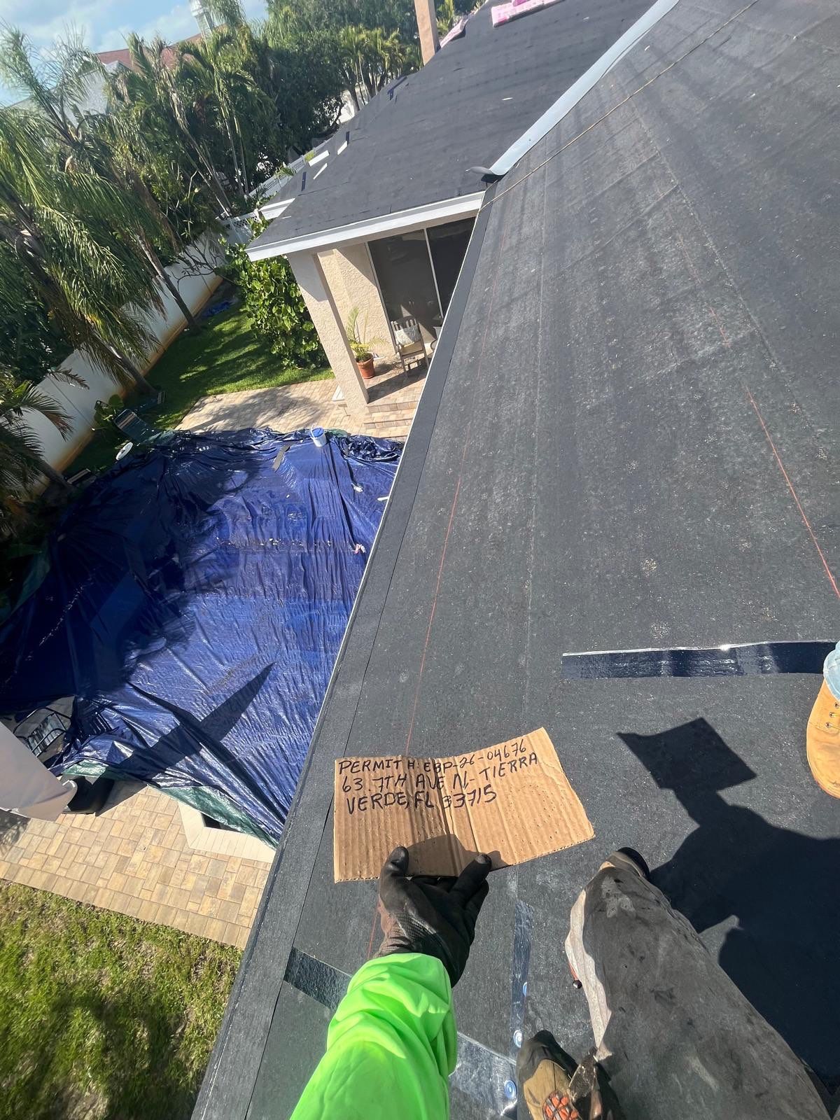 Project in Tierra Verde 33715 by Mitchell Roofing Company LLC 
