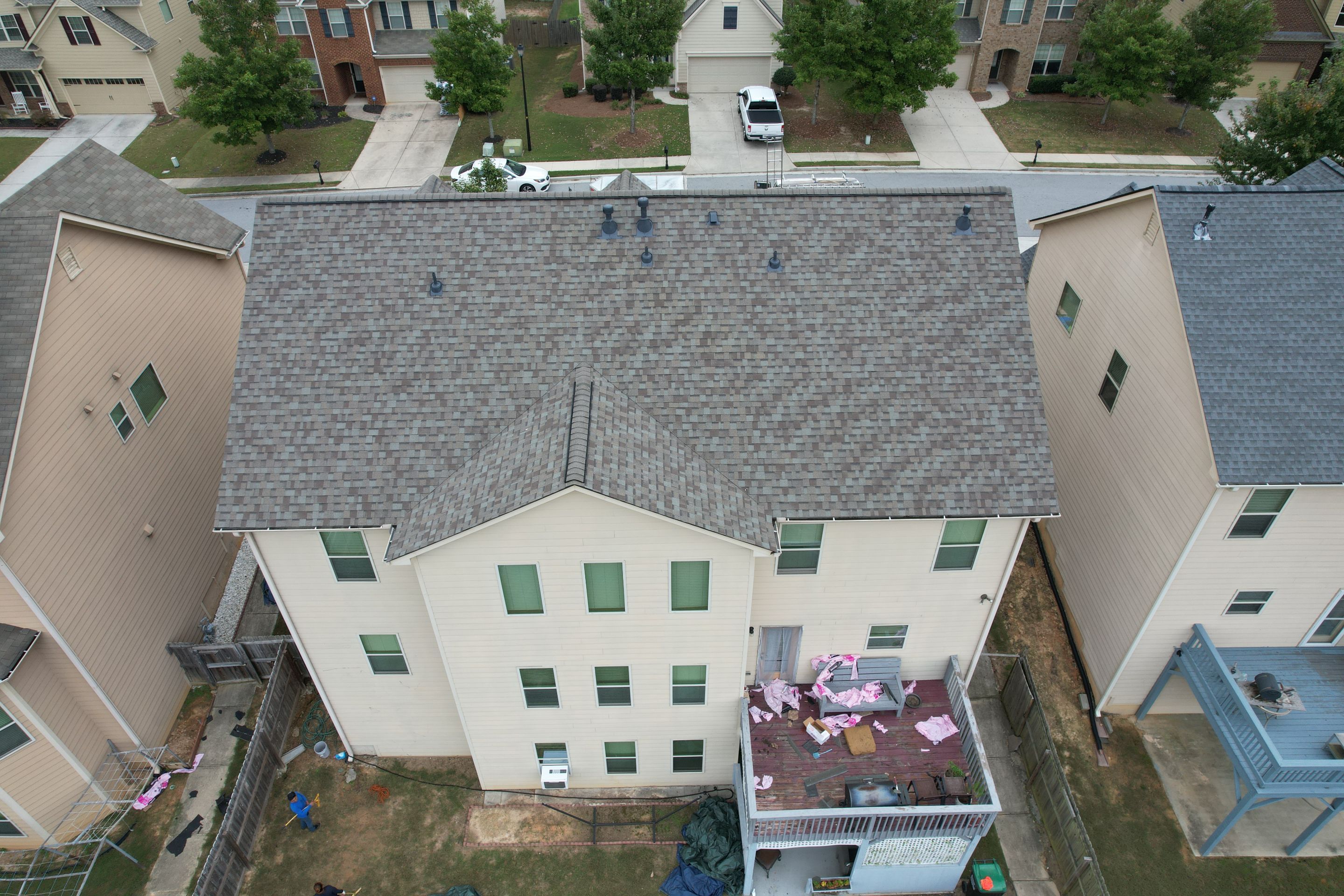 Residential Roofing Installation using Owens Corning by Inspector Roofing and Restoration