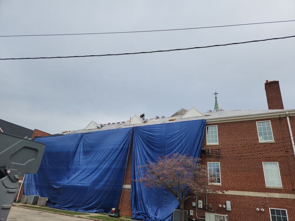 Mebane United Methodist Church by Just In Time Roofing and Restoration