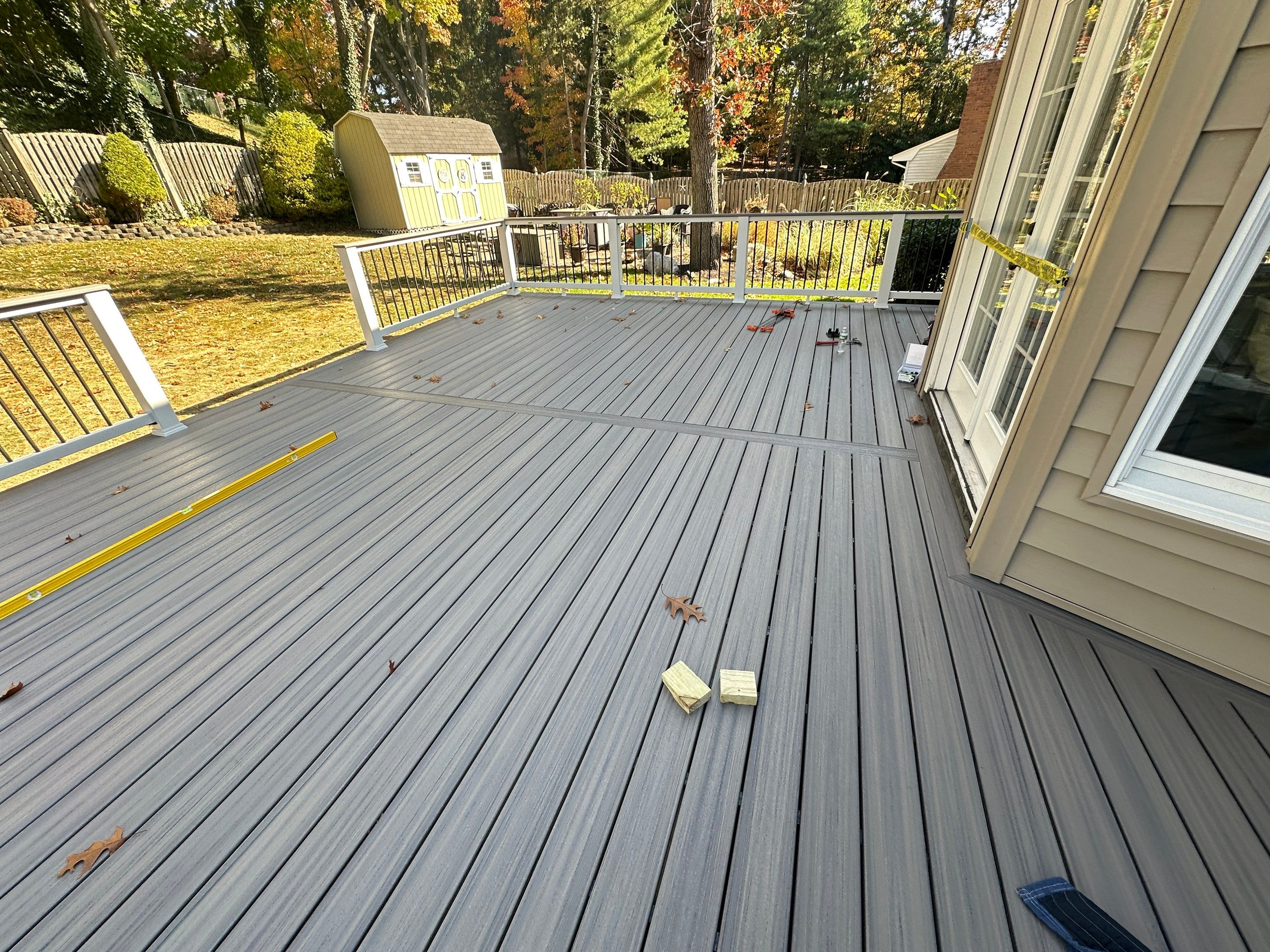 Deck Installation using Trex by Home Concepts Construction