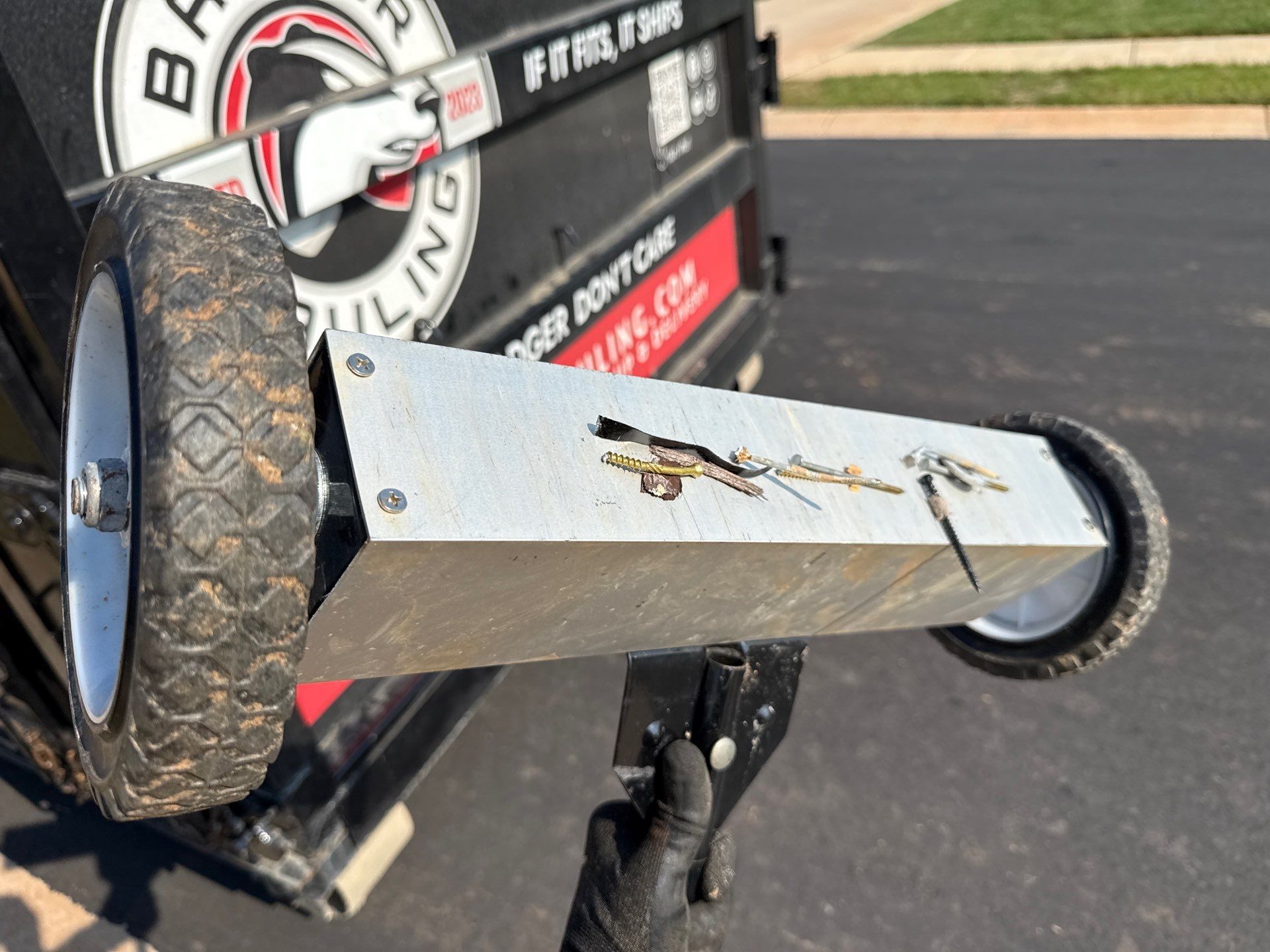 Project in Waxhaw by Badger Hauling