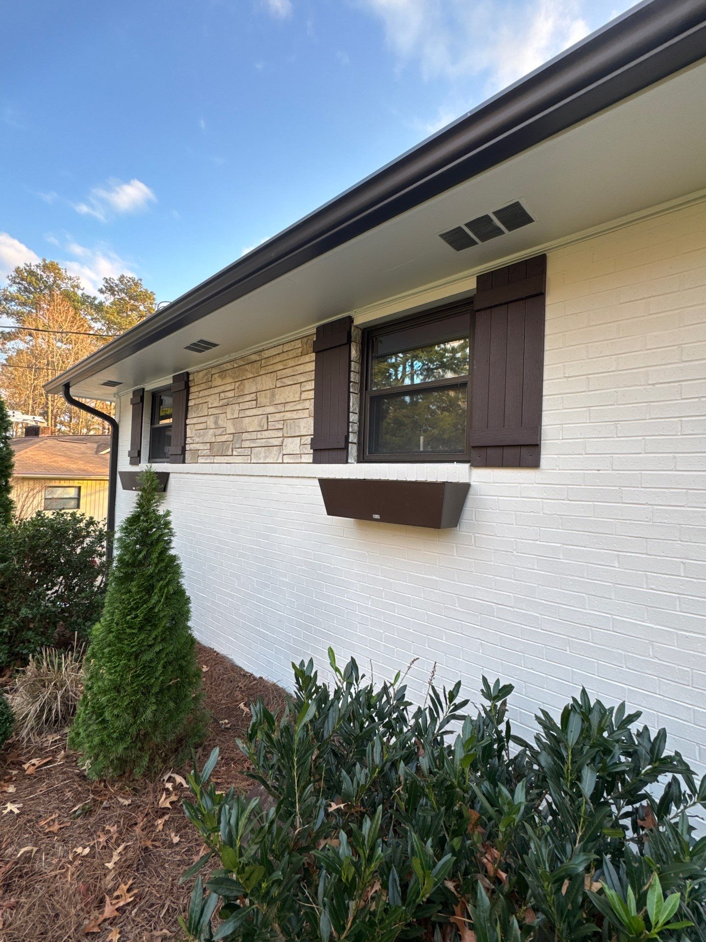 Exterior Brick Painting by GonzalezPainters & Contractors Inc 