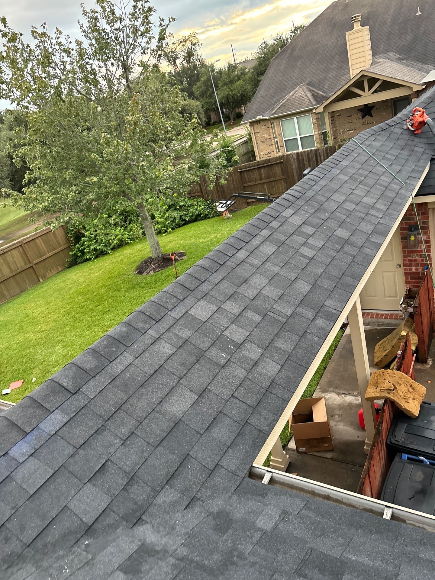 Residential Roofing Installation using Owen's Corning Duration (Lifetime) Shingles by Roof Repair Company