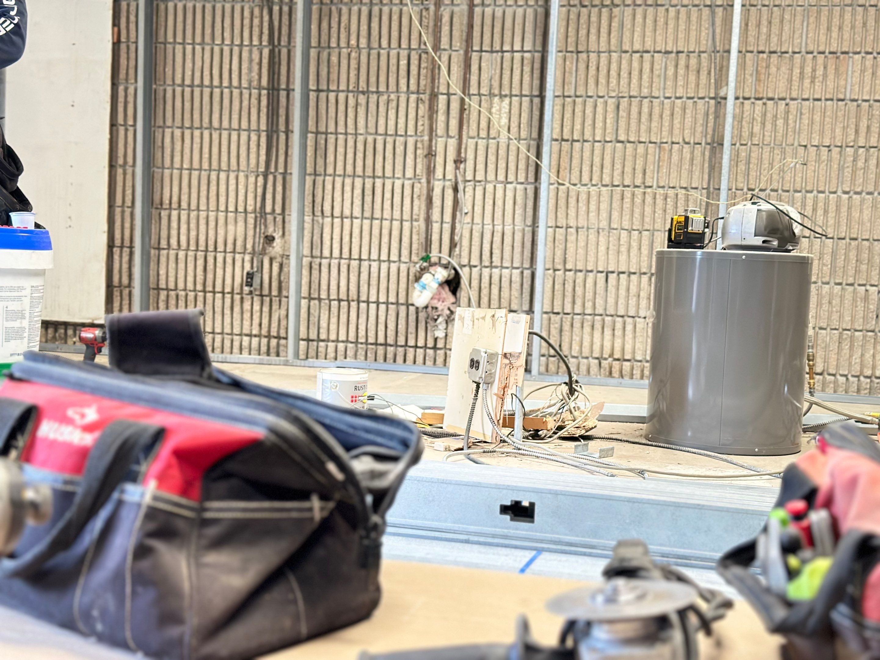 Office Remodel using Drywall by Home Concepts Construction