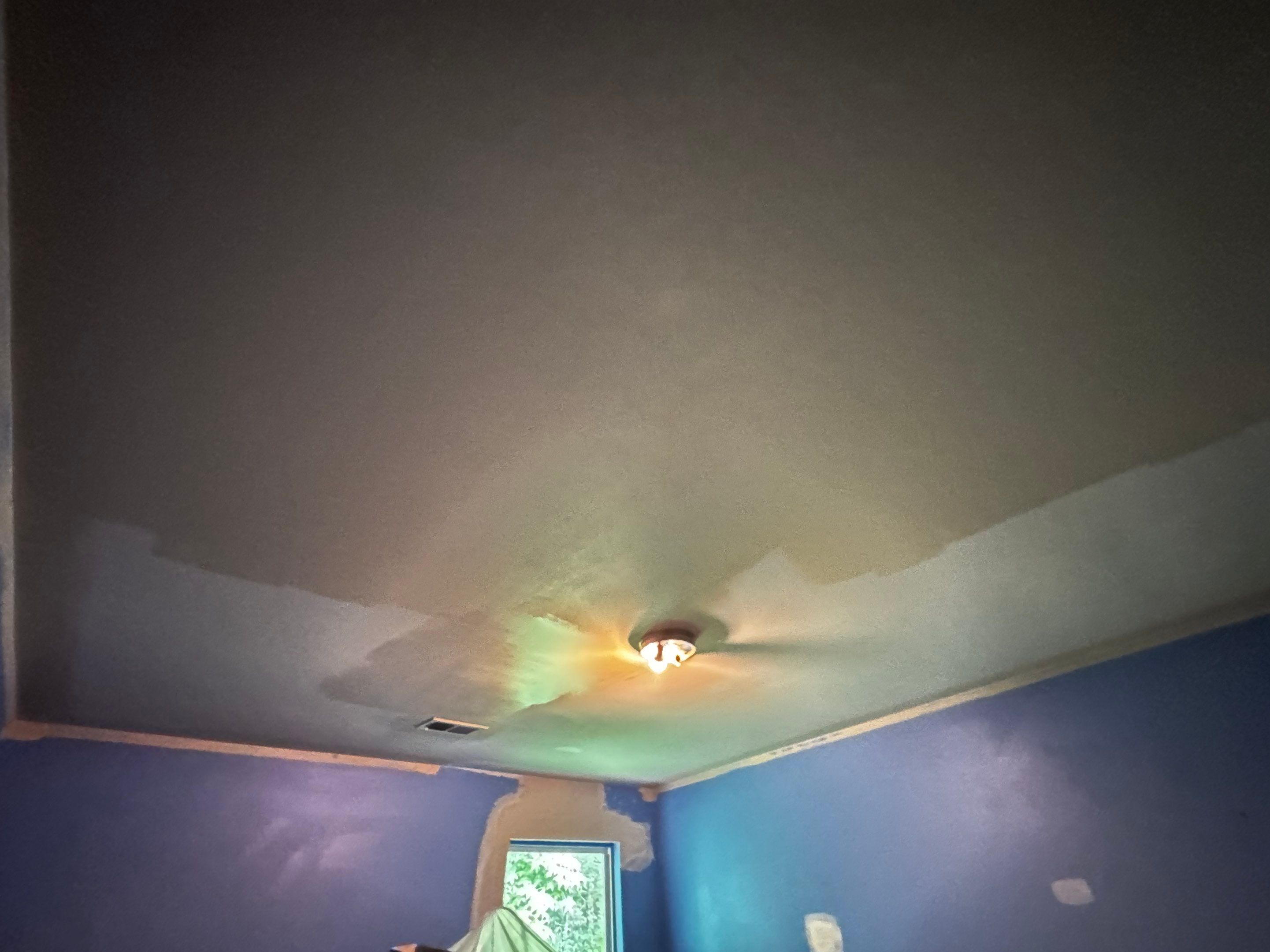 Bedroom Interior Painting and Professional Drywall Repair by PGP Surface Solutions, LLC
