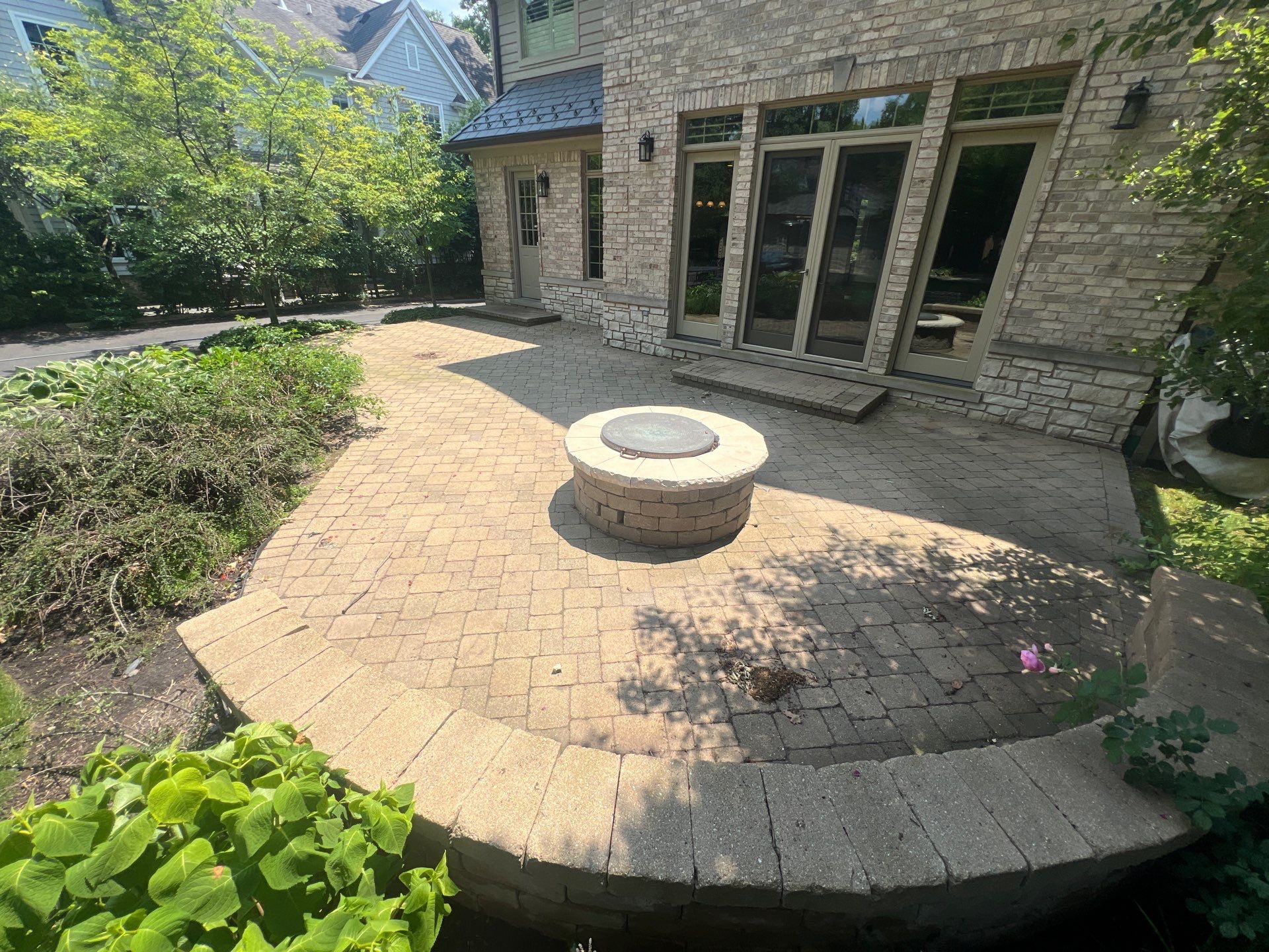 Brick paver clean, sand and seal.  using surebond SB-8700 by Northern Power Washing LLC.