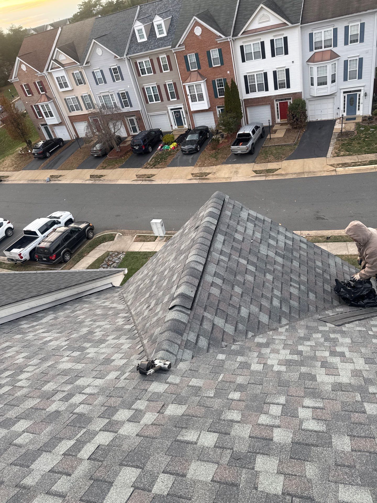 Bristow: Residential Roof Replacement with CertainTeed Landmark Pro in Max Def Colonial Slate by RM Banning, Inc.