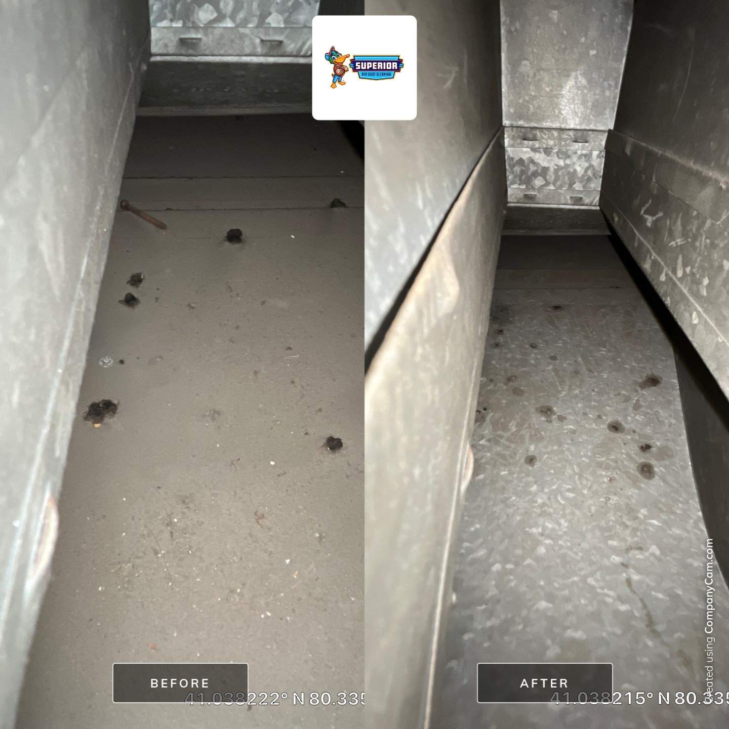 Air Duct Cleaning With a Vacuum Truck in New Castle, PA by Superior Air Duct Cleaning