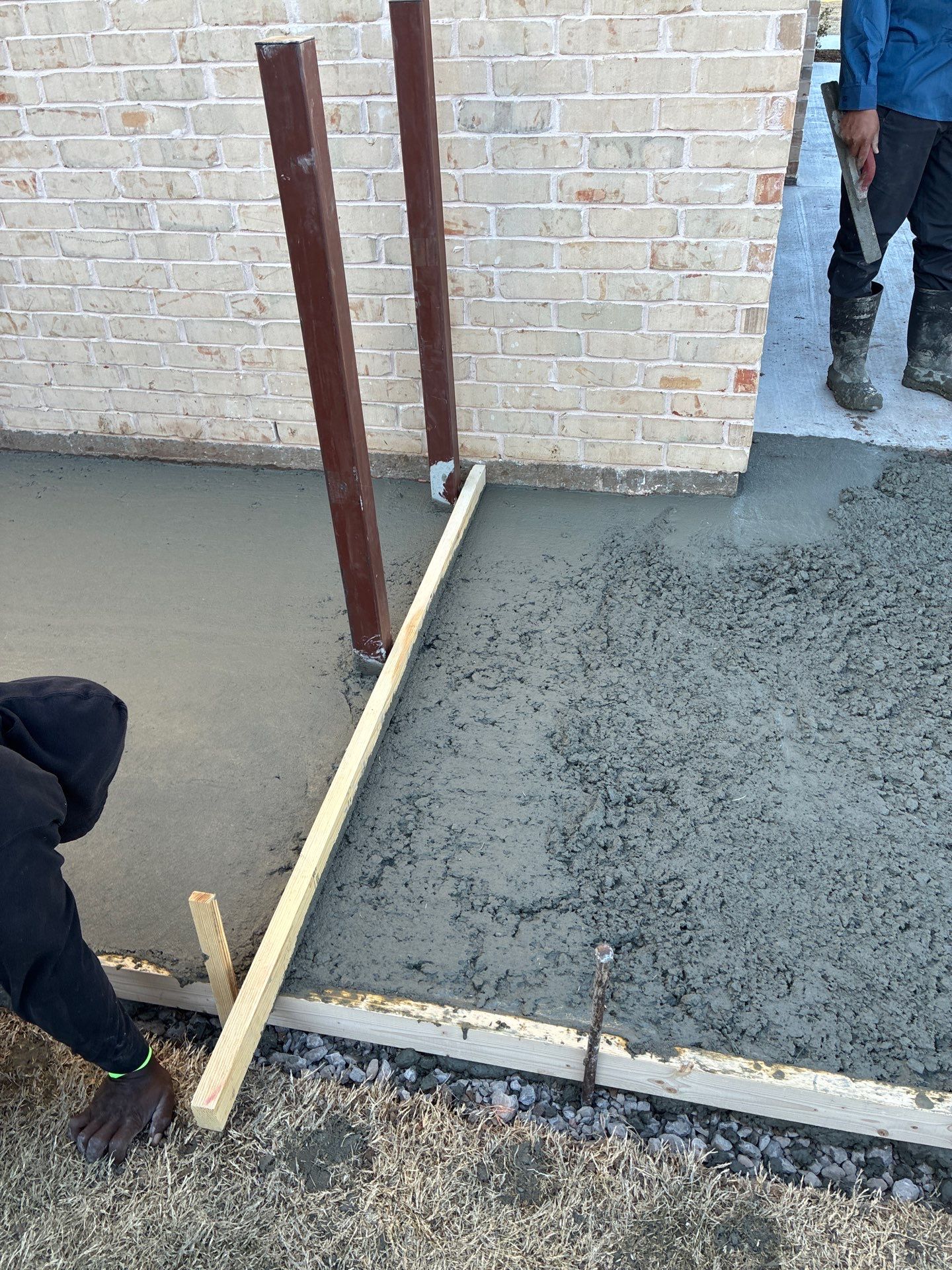 Concrete Sidewalk And Footer by Clays Services Inc