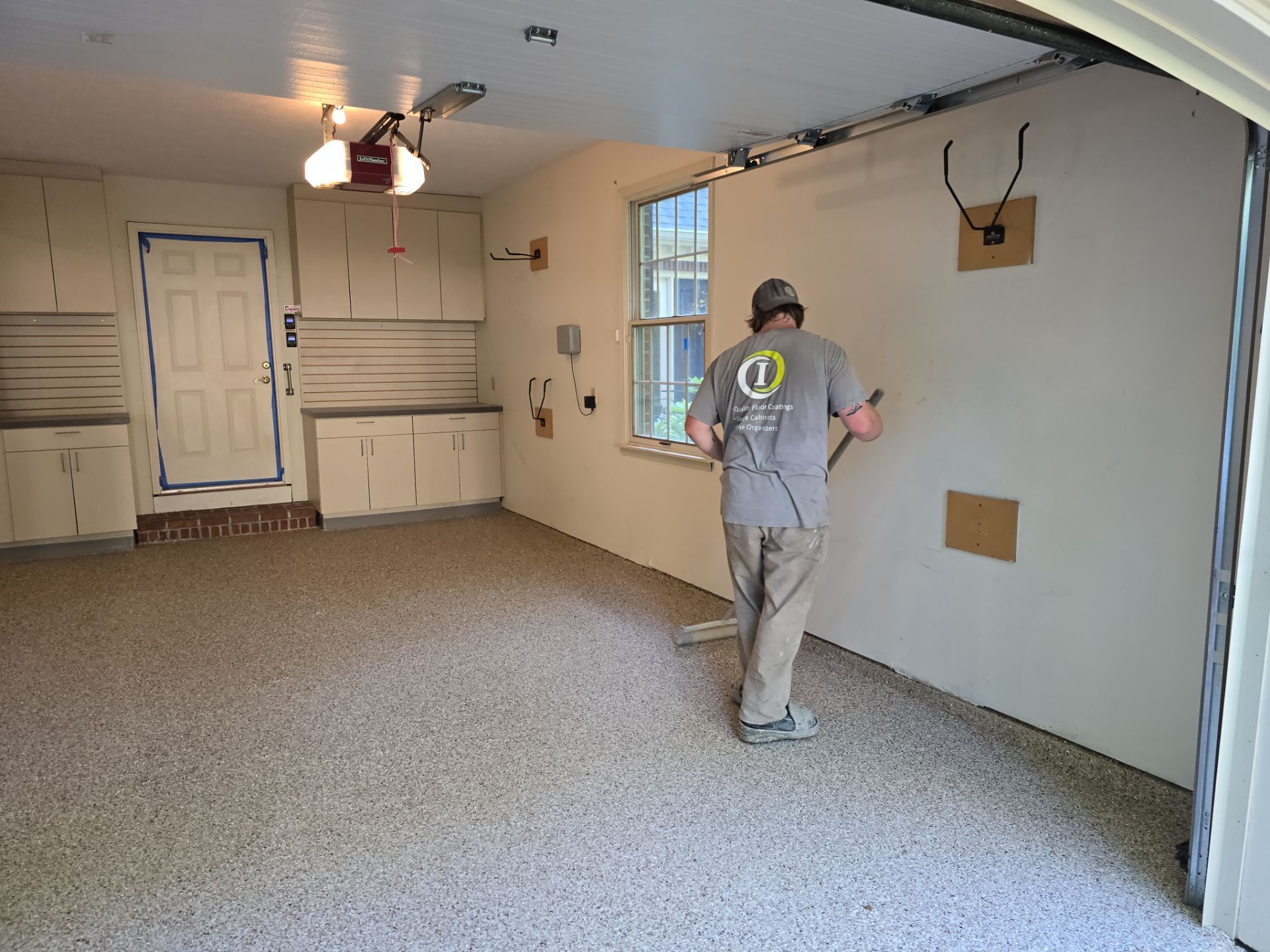 Coating Project in Granger by Innovative Spaces / Innovative Concrete Coatings