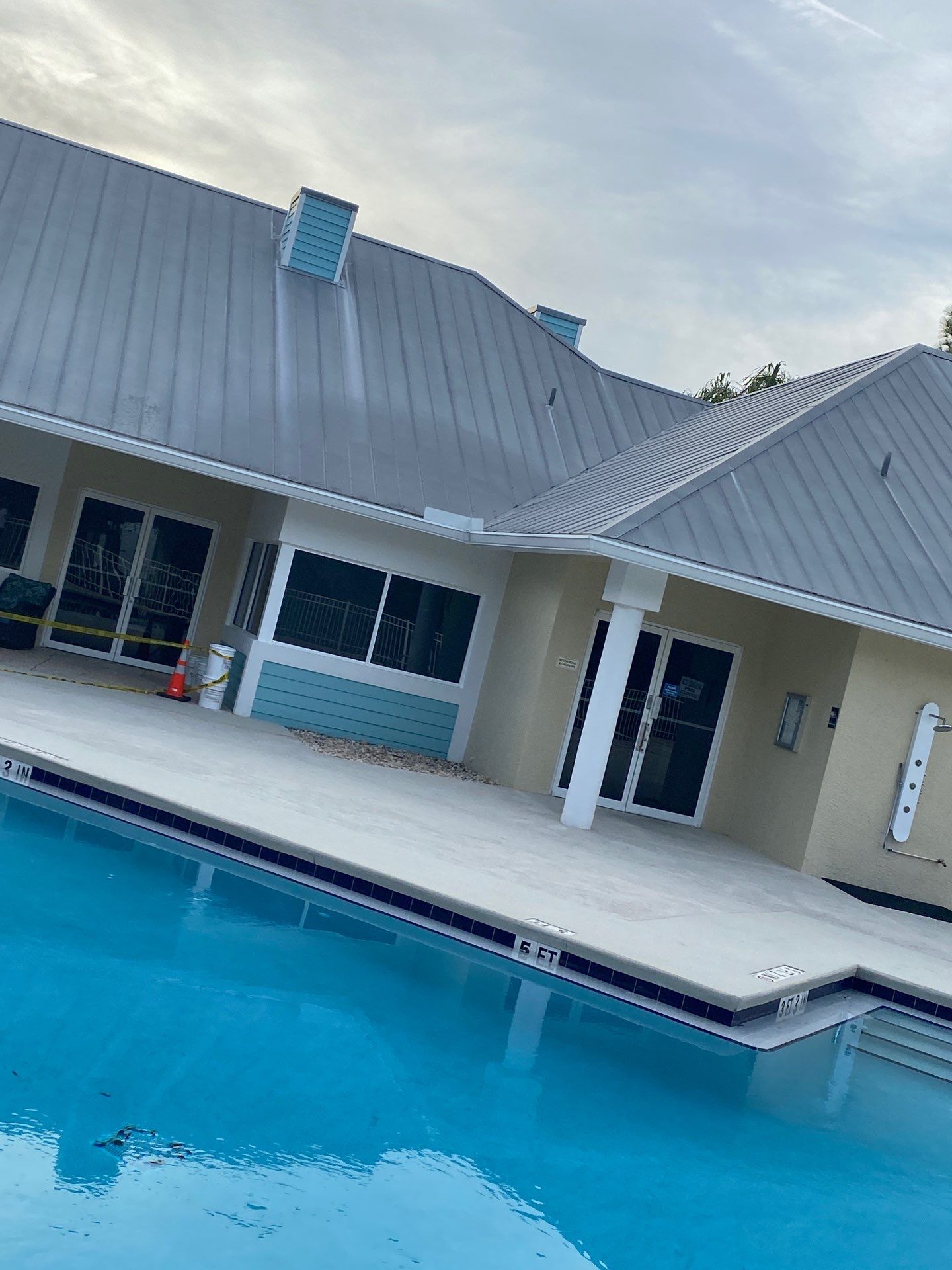 White K-Style Gutters in Fort Myers FL by Gutter Professors