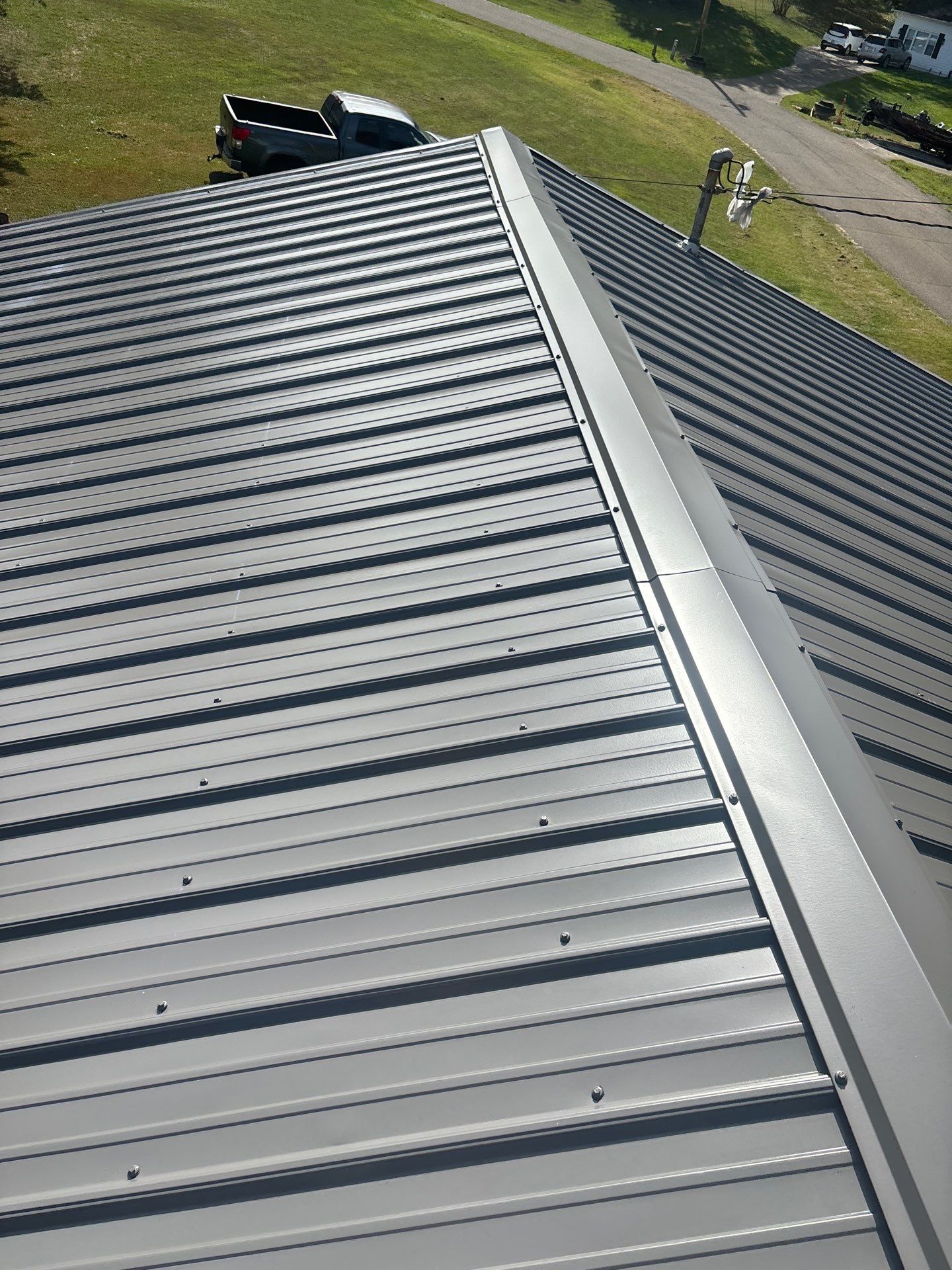 Residential Roofing Installation using Metal by Rainstoppers Roofing