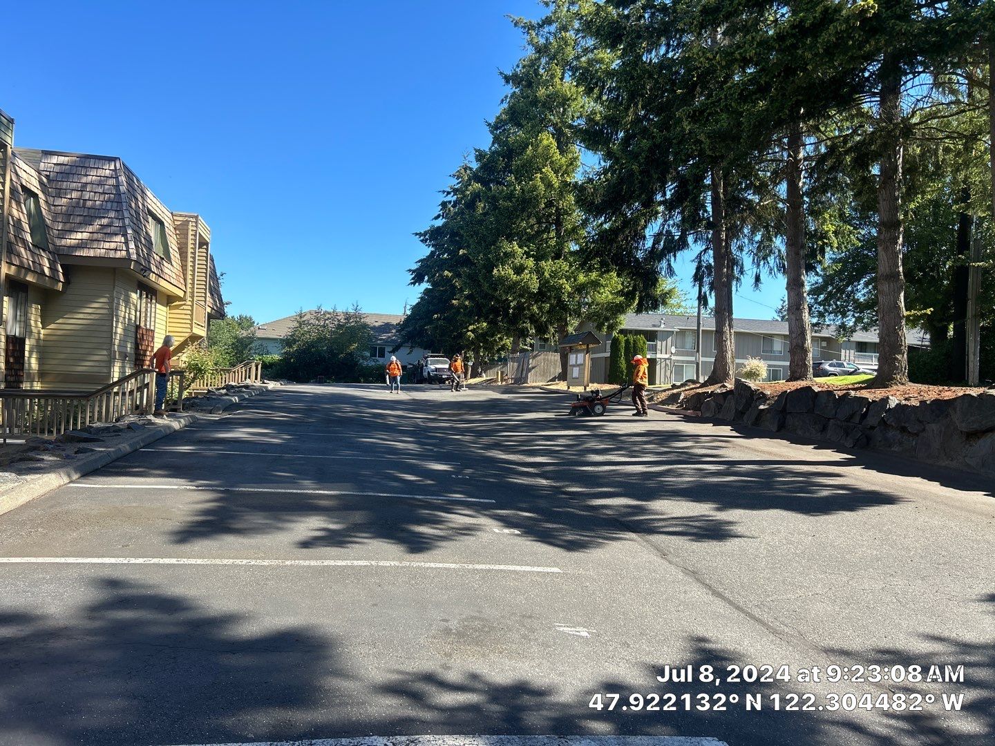 Dana | Sealcoat Parking Lot   by Jireh Asphalt & Concrete Inc 