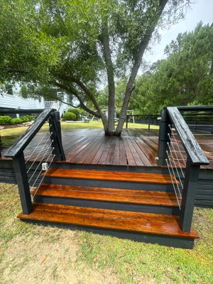 Deck using Wood Sealant