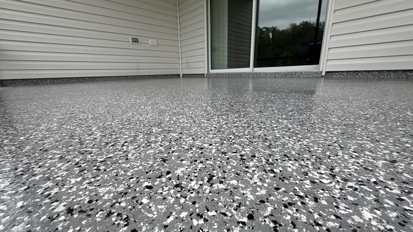 Project in The Villages, FL by Innovative Concrete Coatings 