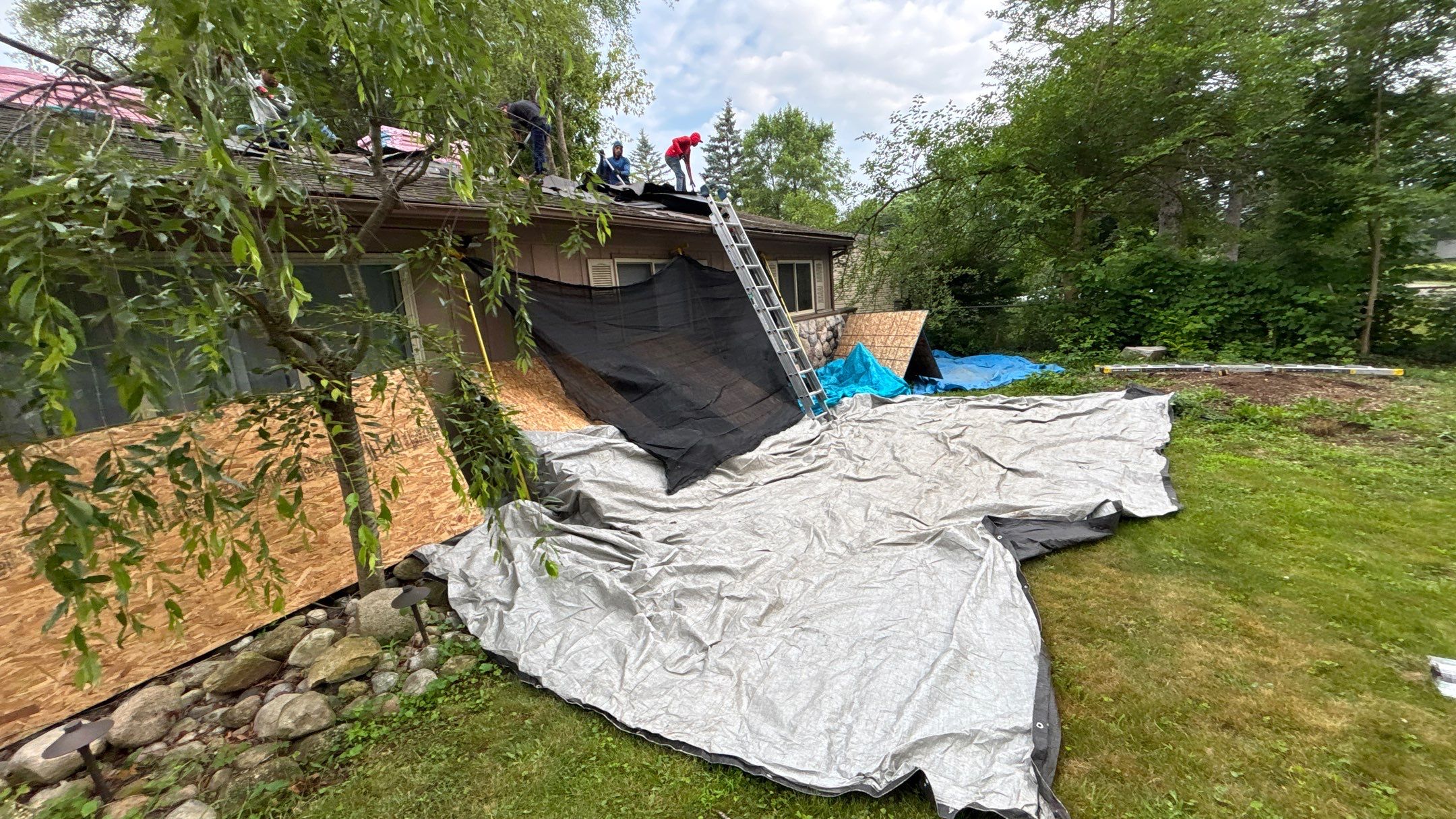 Roof Replacement using Owens Corning Summer Harvest by 180 Contractors